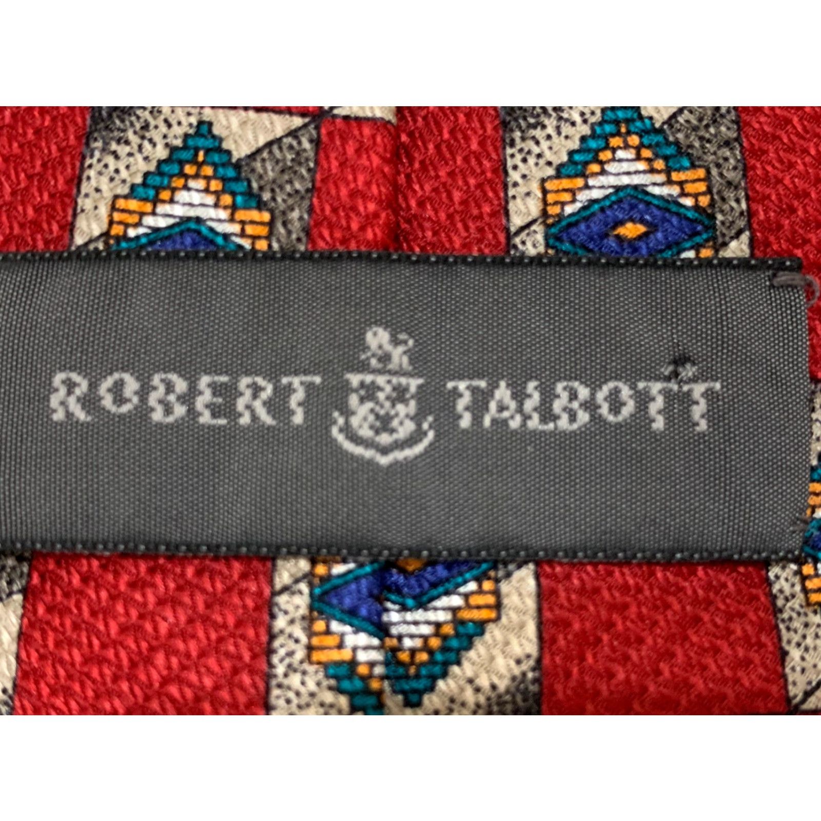 Robert Talbott Robert Talbott Necktie Silk Tie Red Men Brand Silk Necktie Tie Robert Talbott - Pre-owned - USPS First Class Size ONE SIZE - 3 Thumbnail