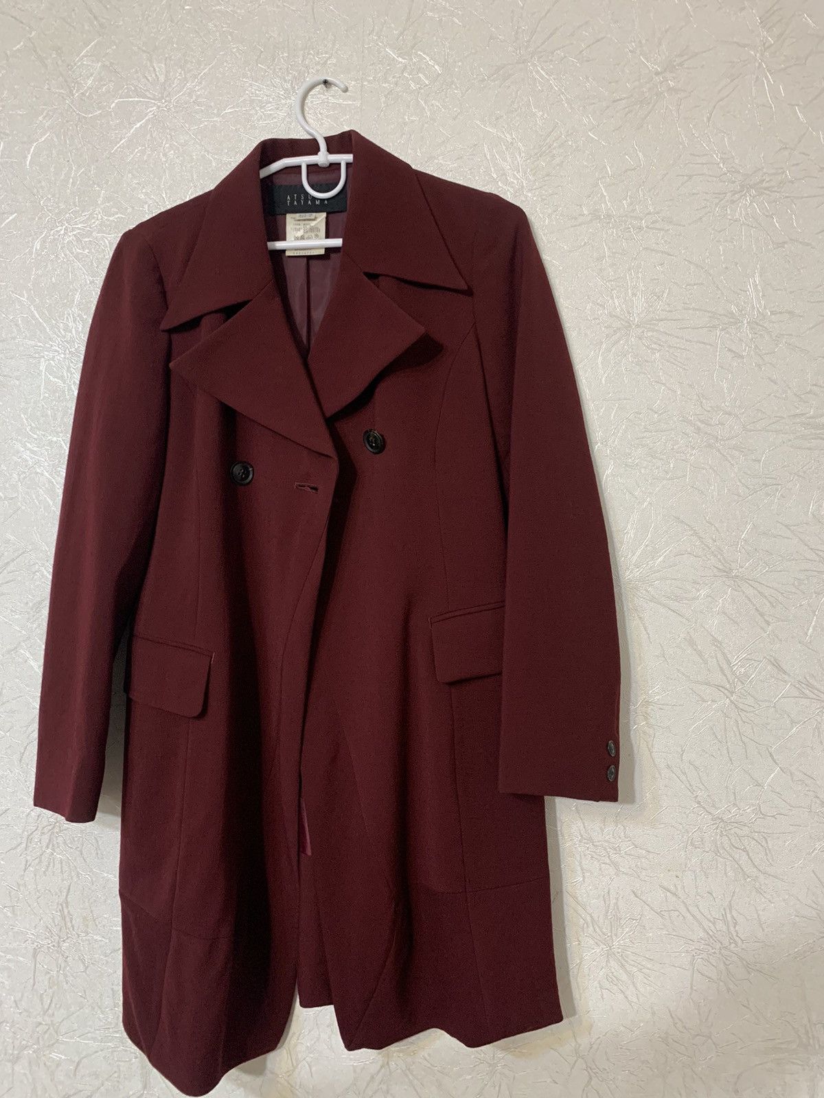 ATSURO TAYAMA × Japanese Brand × Vintage Atsuro Tayama Wool Long Blazer Jacket Made in Japan Size M / US 6-8 / IT 42-44 - 3 Thumbnail