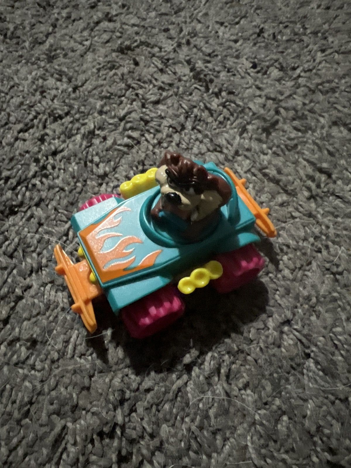 Warner Bros 1992 Warner Bros. Looney Tunes Taz Tornado Tracker Figure Size ONE SIZE - 1 Thumbnail