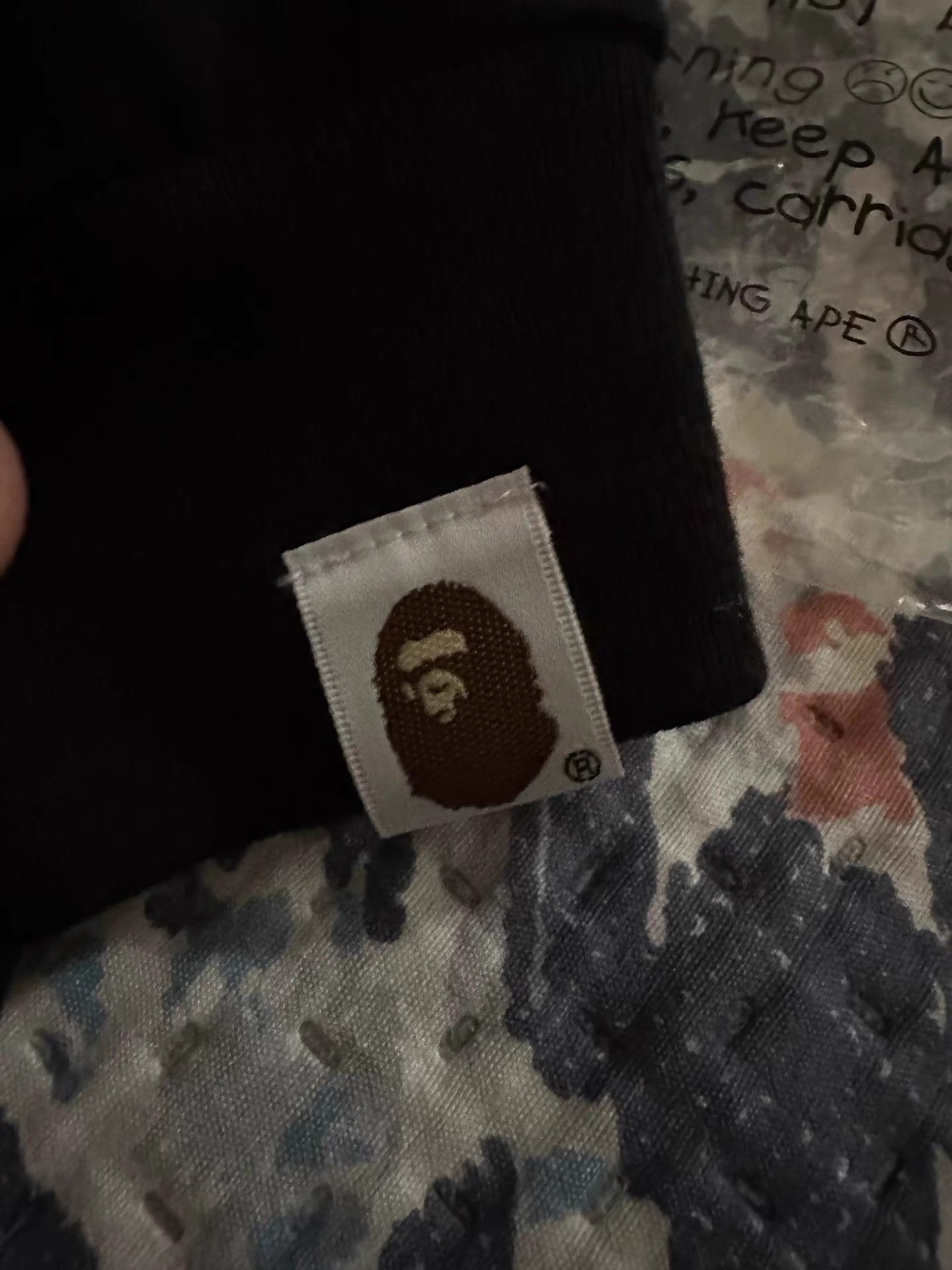 Bape Bape Busy Works Ape Head Long Sleeve Tee Size US XS / EU 42 / 0 - 4 Thumbnail