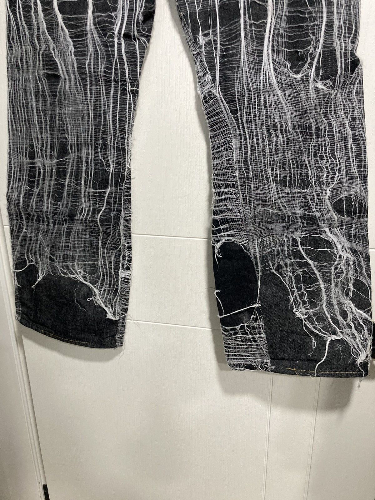 Levi's Levi’s custom spider web denim pants archive Size US 33 - 7 Thumbnail