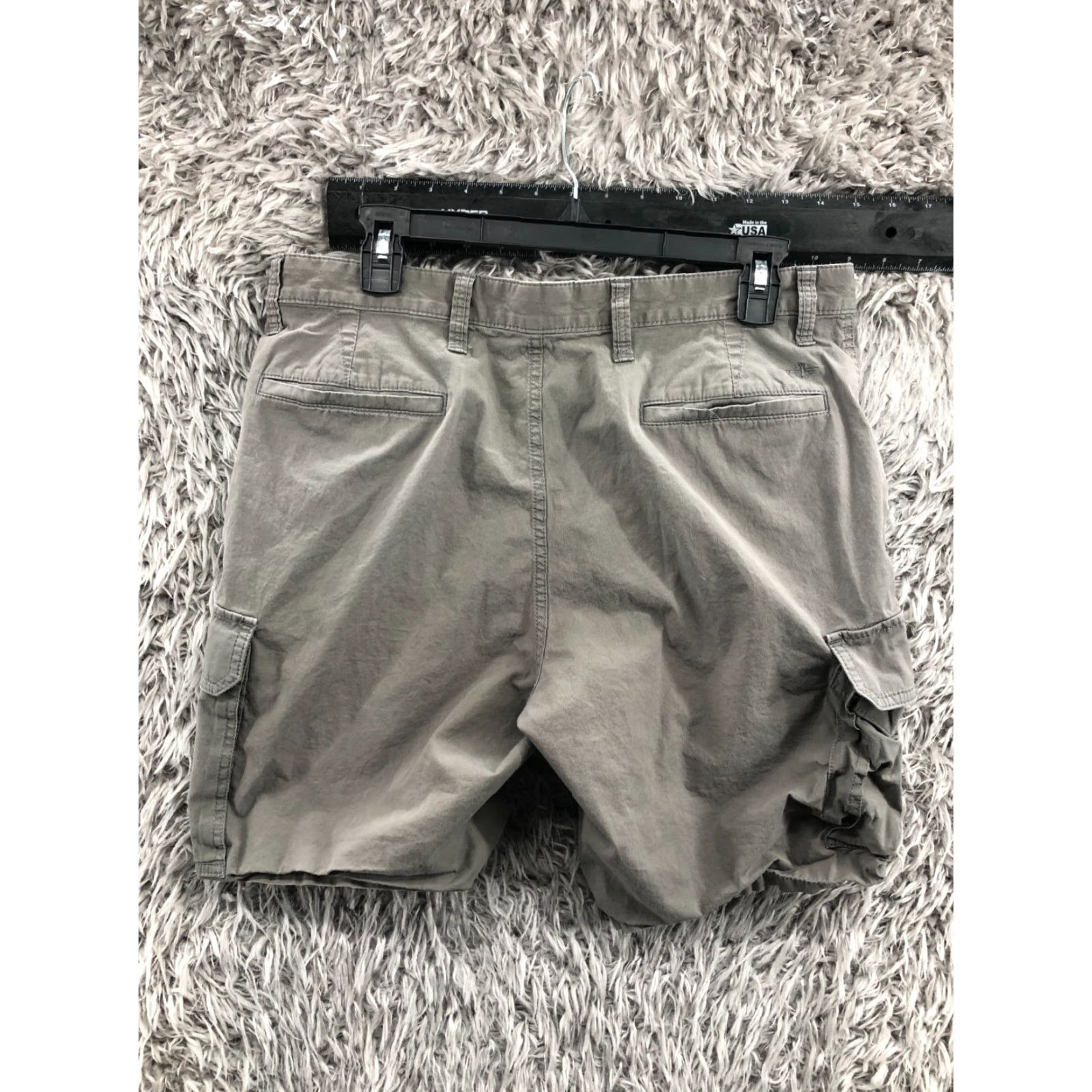 Dockers DOCKERS Cargo Shorts Mens Size 34 Mid Rise Medium Wash Gray Size US 34 / EU 50 - 6 Thumbnail