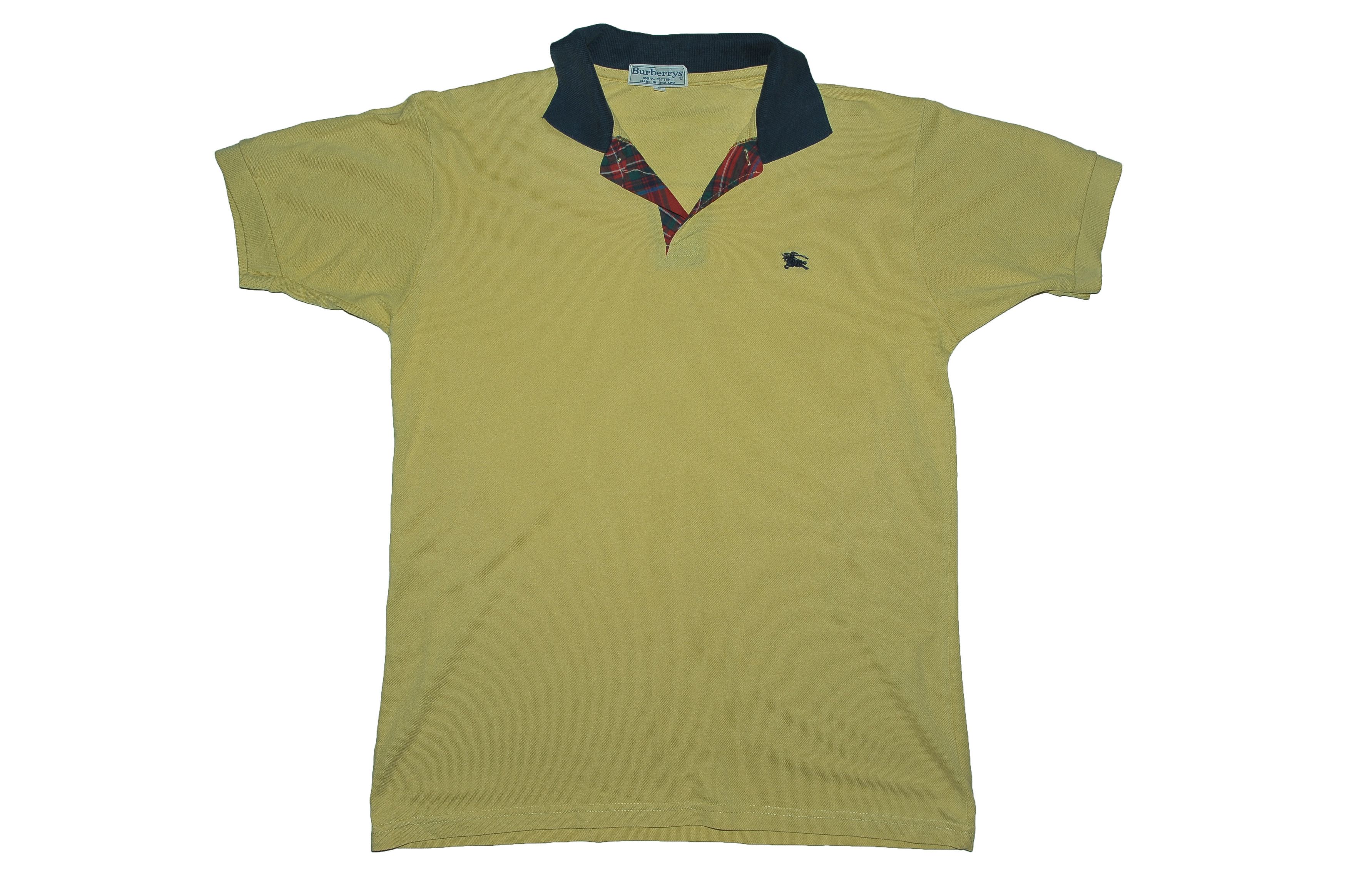 Burberry Vintage Burberry Polo Shirt Size US L / EU 52-54 / 3 - 1 Thumbnail