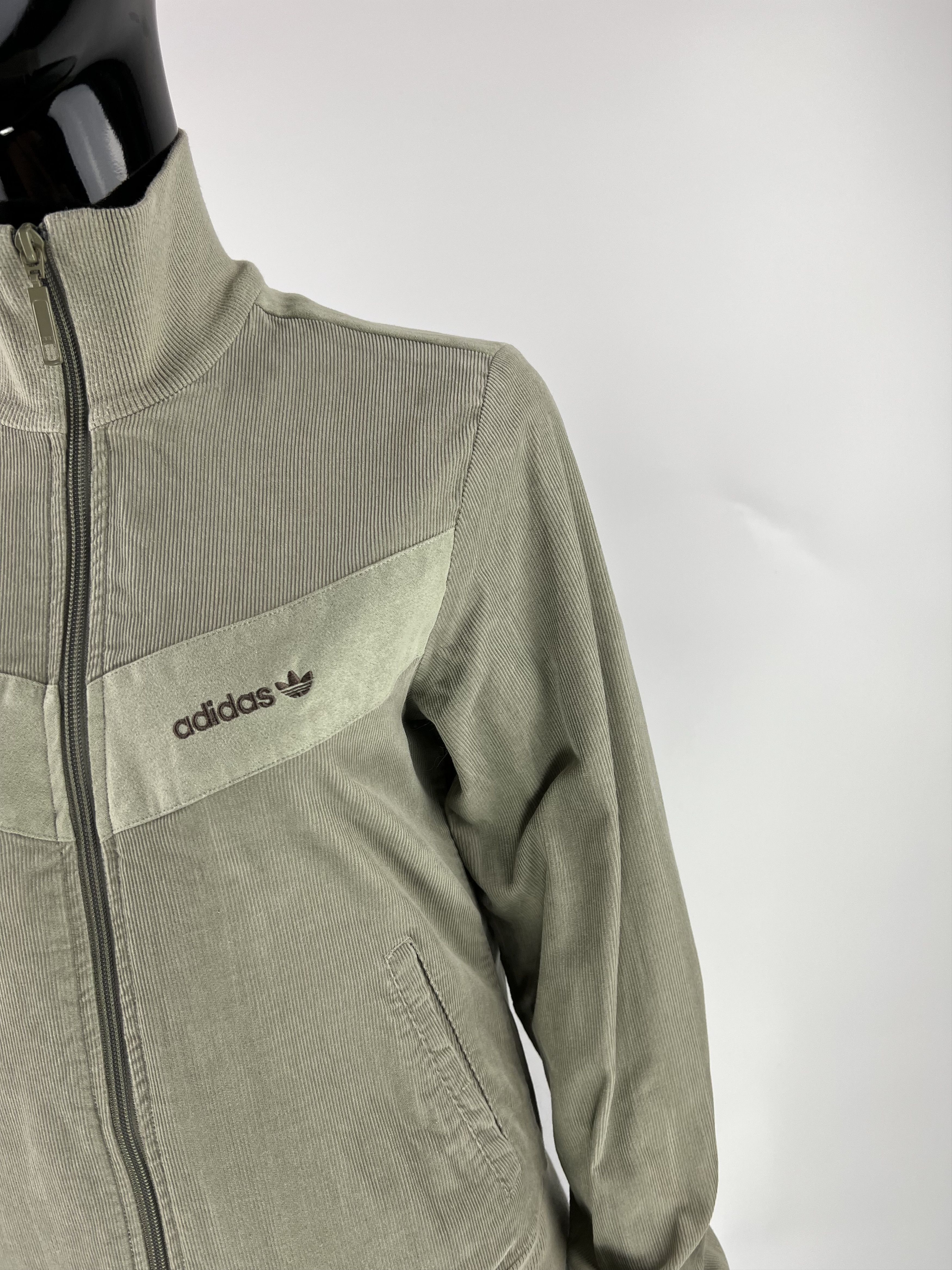 Adidas × Vintage 2005 Adidas Vintage Women's Corduroy Track Jacket Size M / US 6-8 / IT 42-44 - 3 Thumbnail
