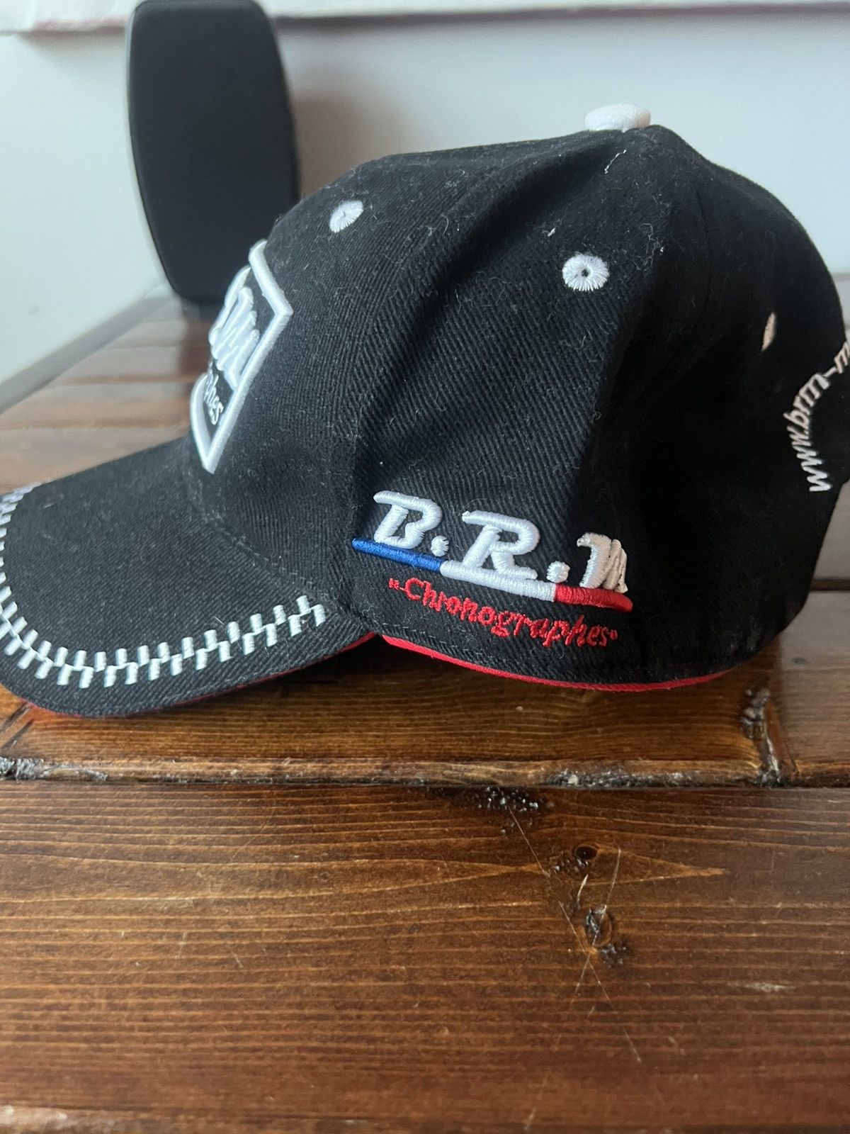 Formula 1 B.R.M Chronographes Black and White Cap Size ONE SIZE - 4 Thumbnail