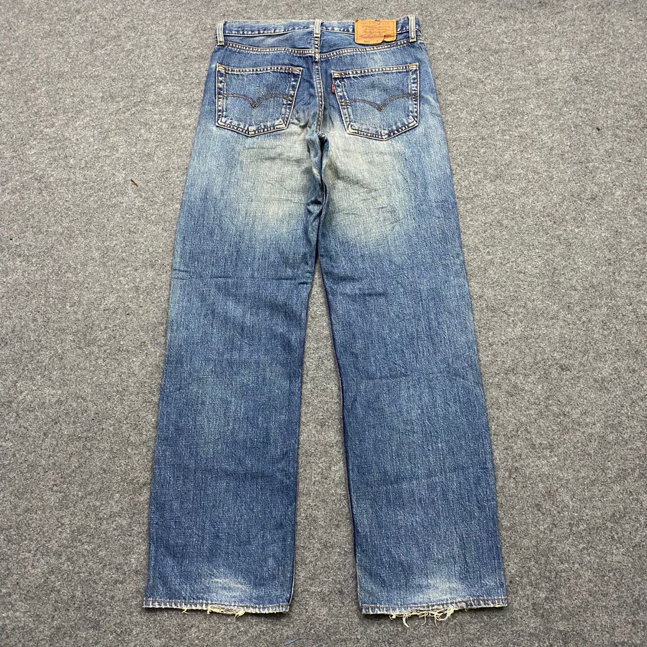 Levi's Vintage Clothing Vintage 90s Levis 508 Distressed denim Kurt Cobain Style Size US 32 / EU 48 - 2 Thumbnail