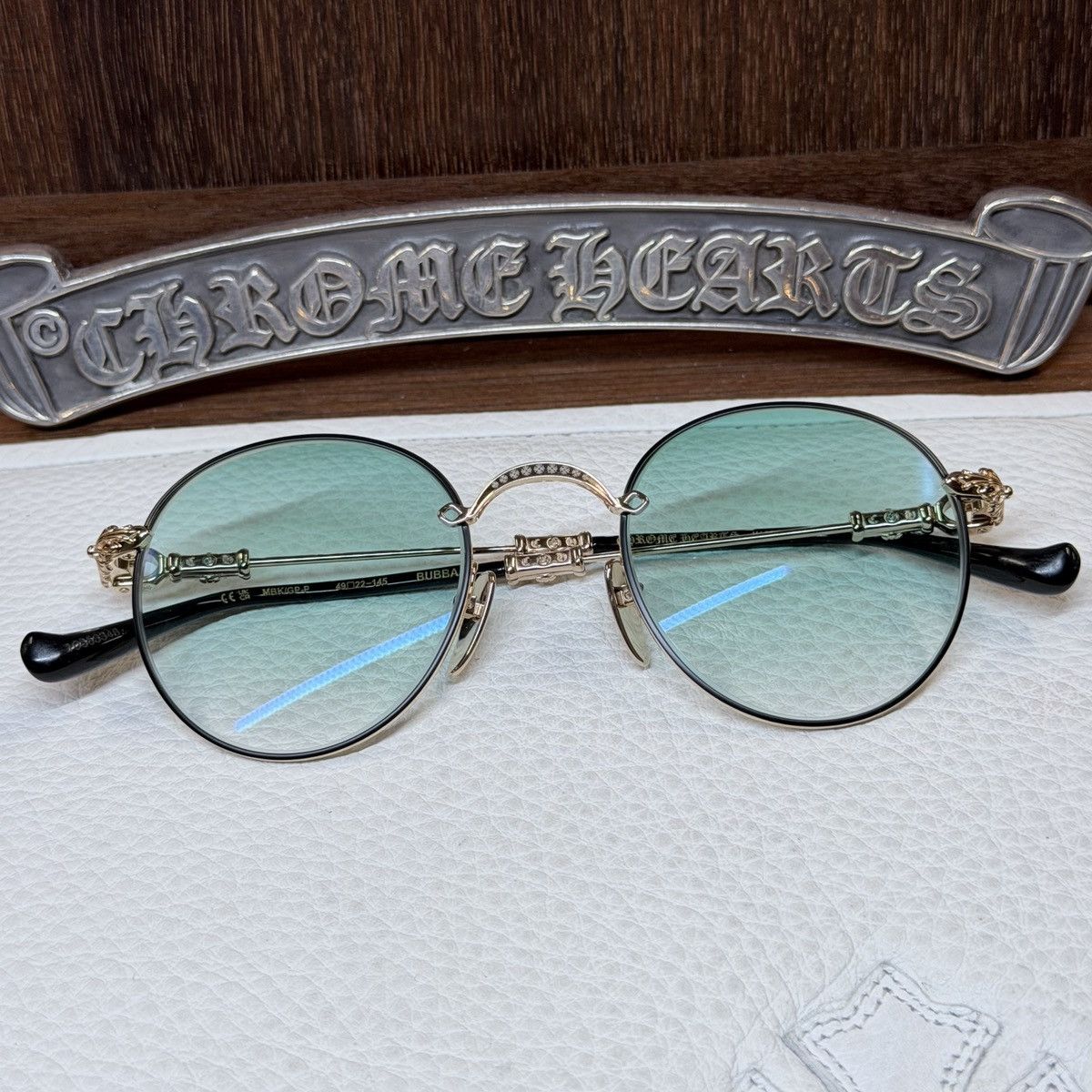 Chrome Hearts Chrome Hearts BUBBA - A 1/1 Sunglasses Size ONE SIZE - 1 Thumbnail