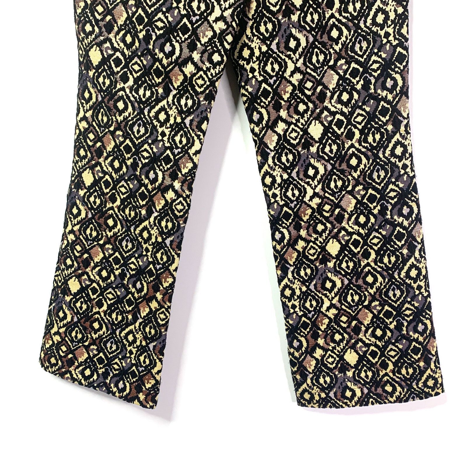 Free People Free People Bohemian Party Brocade Sparkle Geometric Pants 2 Size 26" / US 2 / IT 38 - 8 Thumbnail