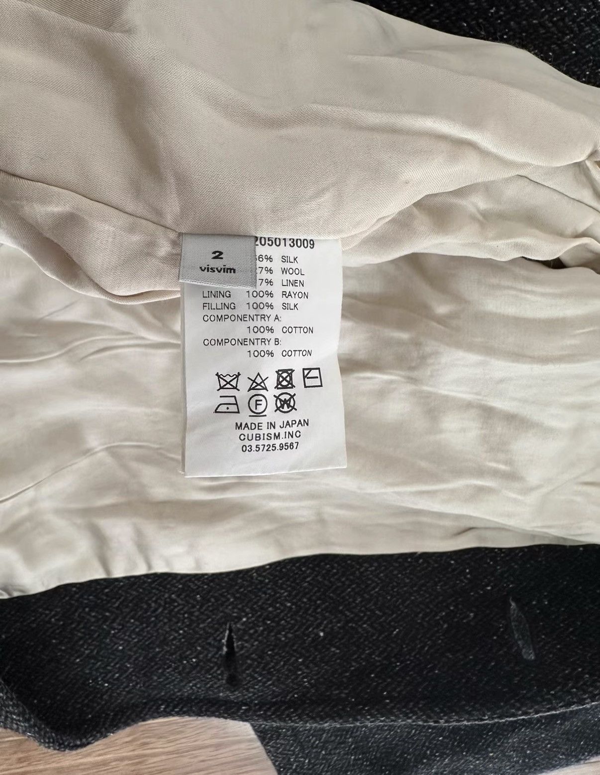 Visvim VISVIM 17AW NAPIER DRIVING COAT HRBN (SI/W/LI) Size US M / EU 48-50 / 2 - 4 Thumbnail