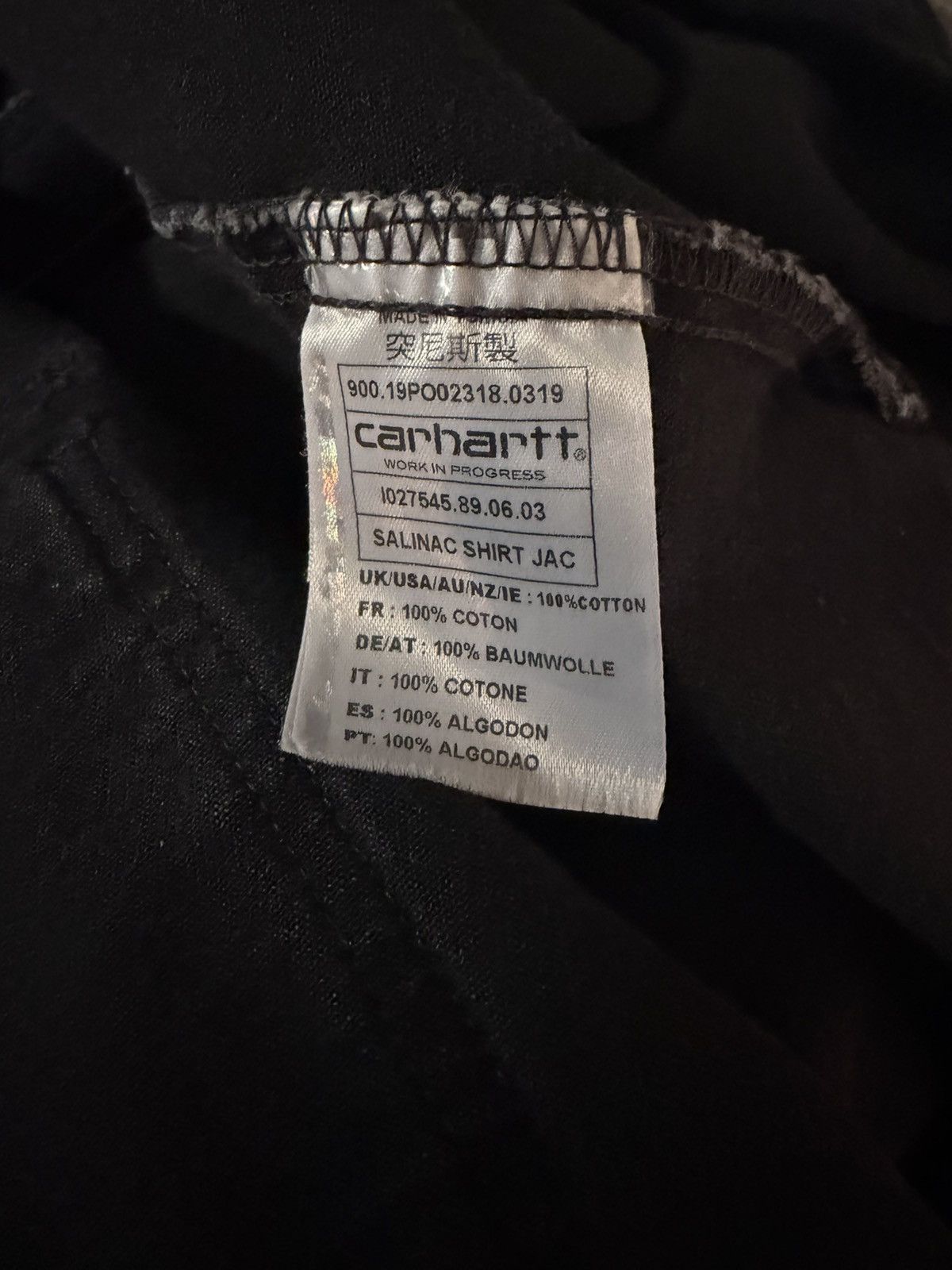 Carhartt Wip Salinac Shirt Jacket Black Denim Size US S / EU 44-46 / 1 - 6 Thumbnail