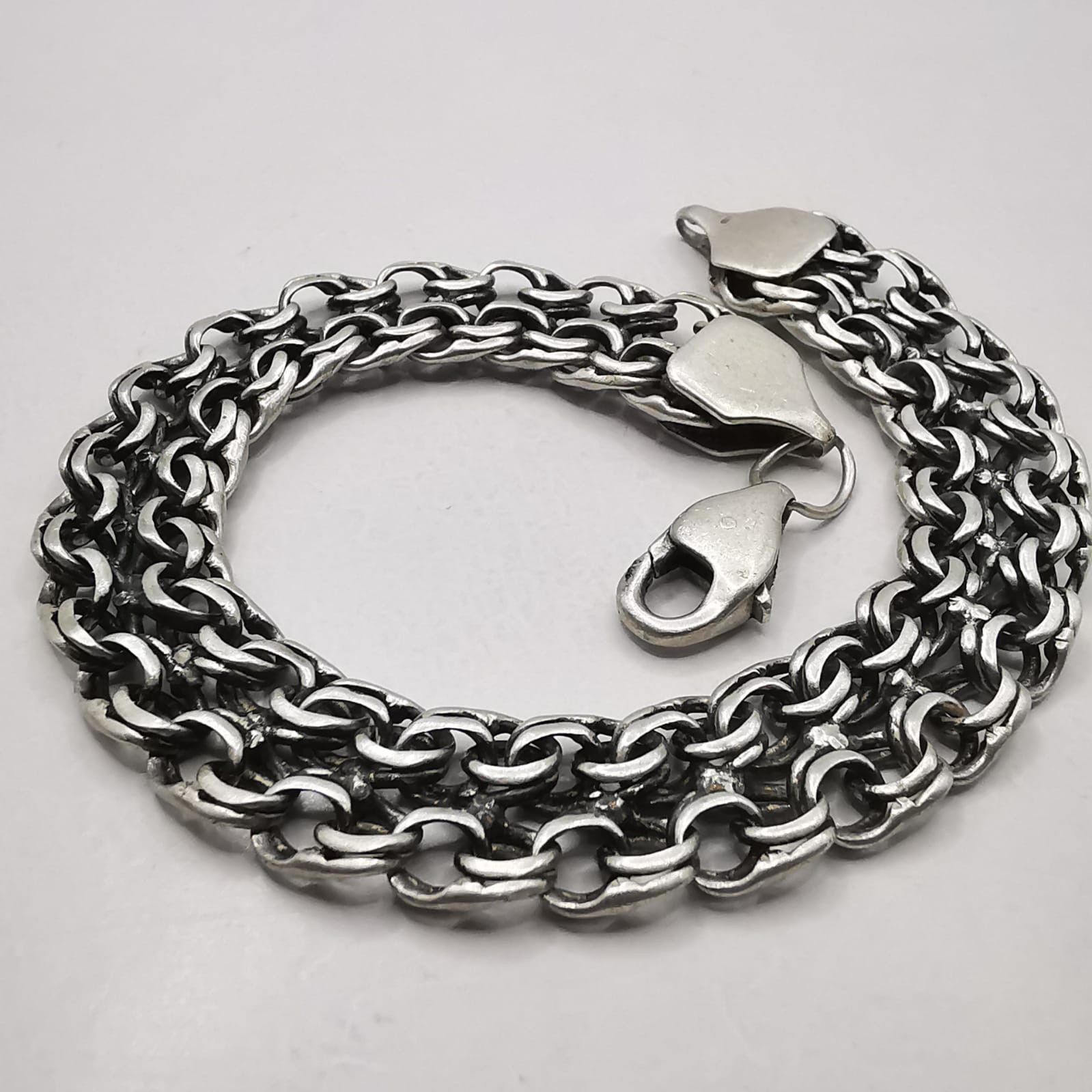 Vintage Vintage Bracelet Jewelry,925 Sterling Silver 28,54g Size ONE SIZE - 2 Thumbnail