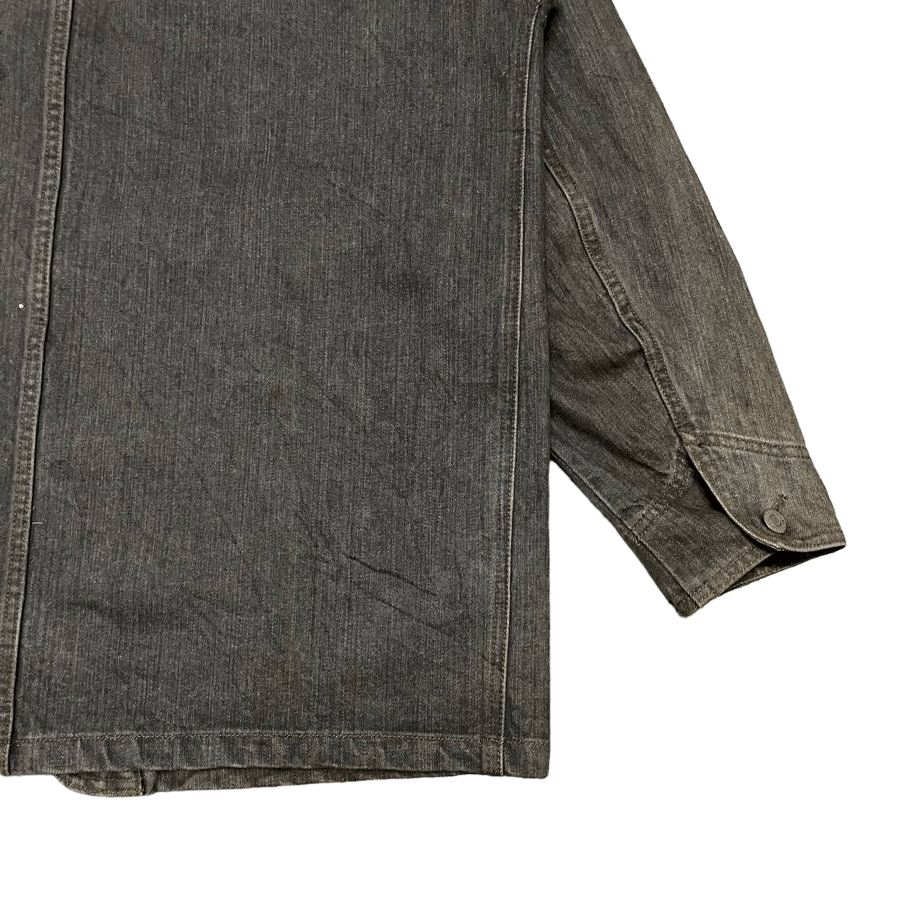 Mossimo Vintage Mossimo Painted Denim Work Jacket Size US L / EU 52-54 / 3 - 13 Thumbnail
