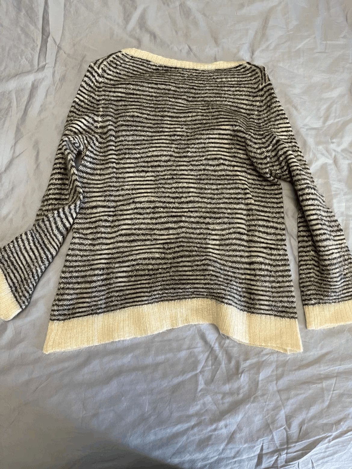 Dior Dior Homme 07Aw Mohair Stripe Knitwear Size US L / EU 52-54 / 3 - 2 Thumbnail