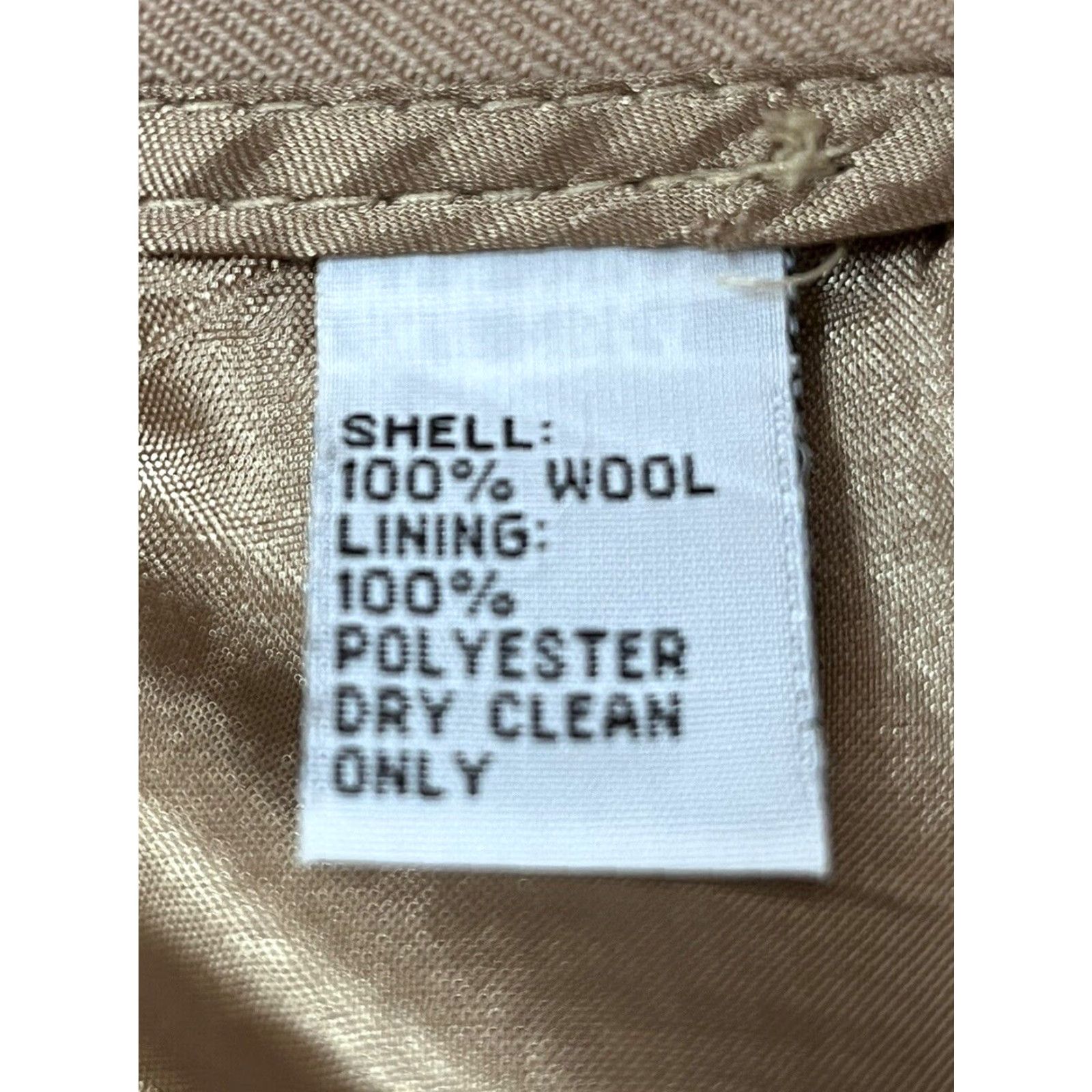 Talbots Vintage Talbots Wool Pleated Pants 8P Petite GUC Cuffed Lined Academia Camel Dress Pants Tapered Size 8P Women Ivy? Size 30" / US 8 / IT 44 - 6 Thumbnail