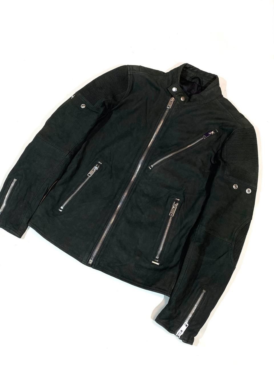 Diesel Diesel Men Leather Jacket Size US M / EU 48-50 / 2 - 2 Thumbnail