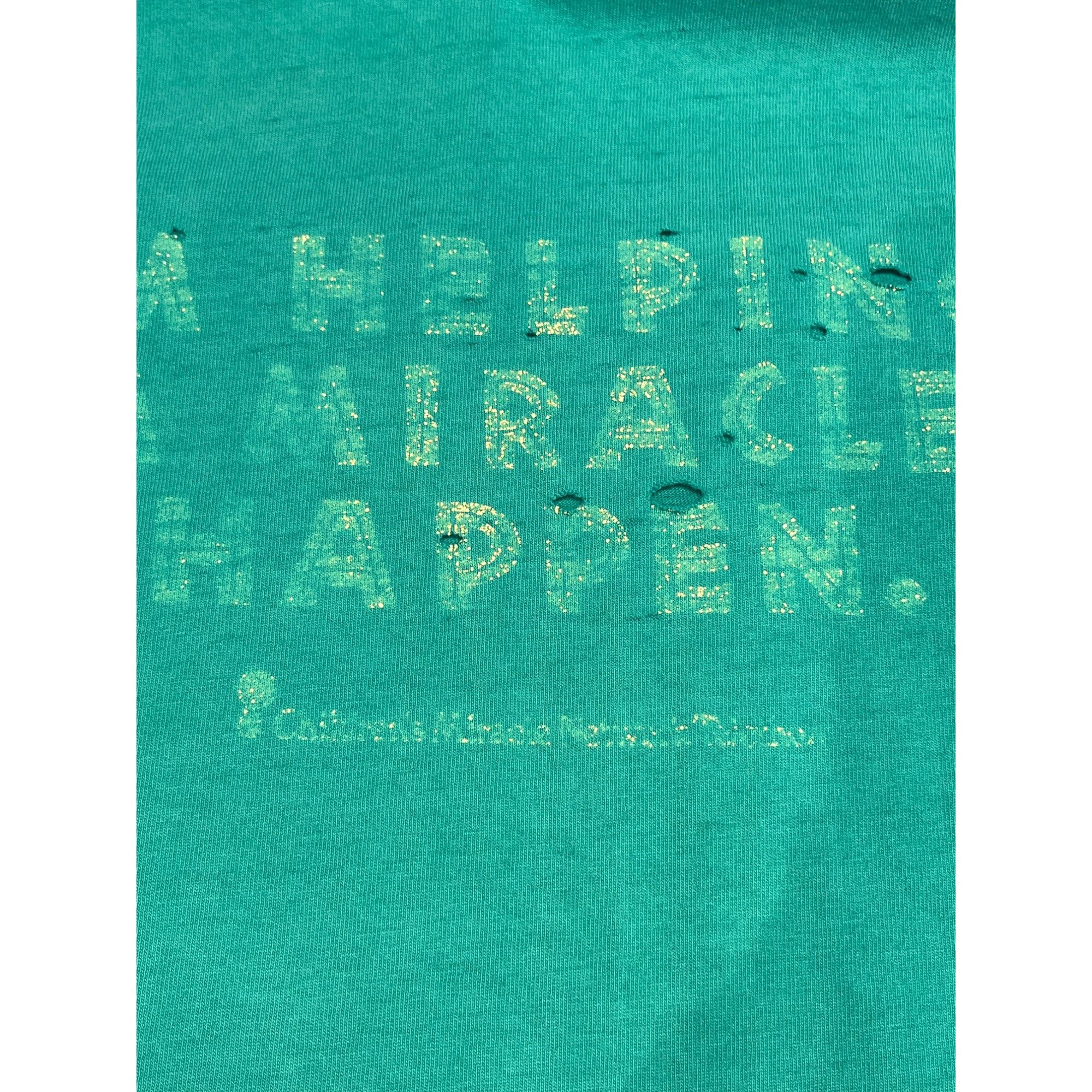 Other L | Vintage Sick Kids Telethon Teddy Green T Size US L / EU 52-54 / 3 - 5 Thumbnail