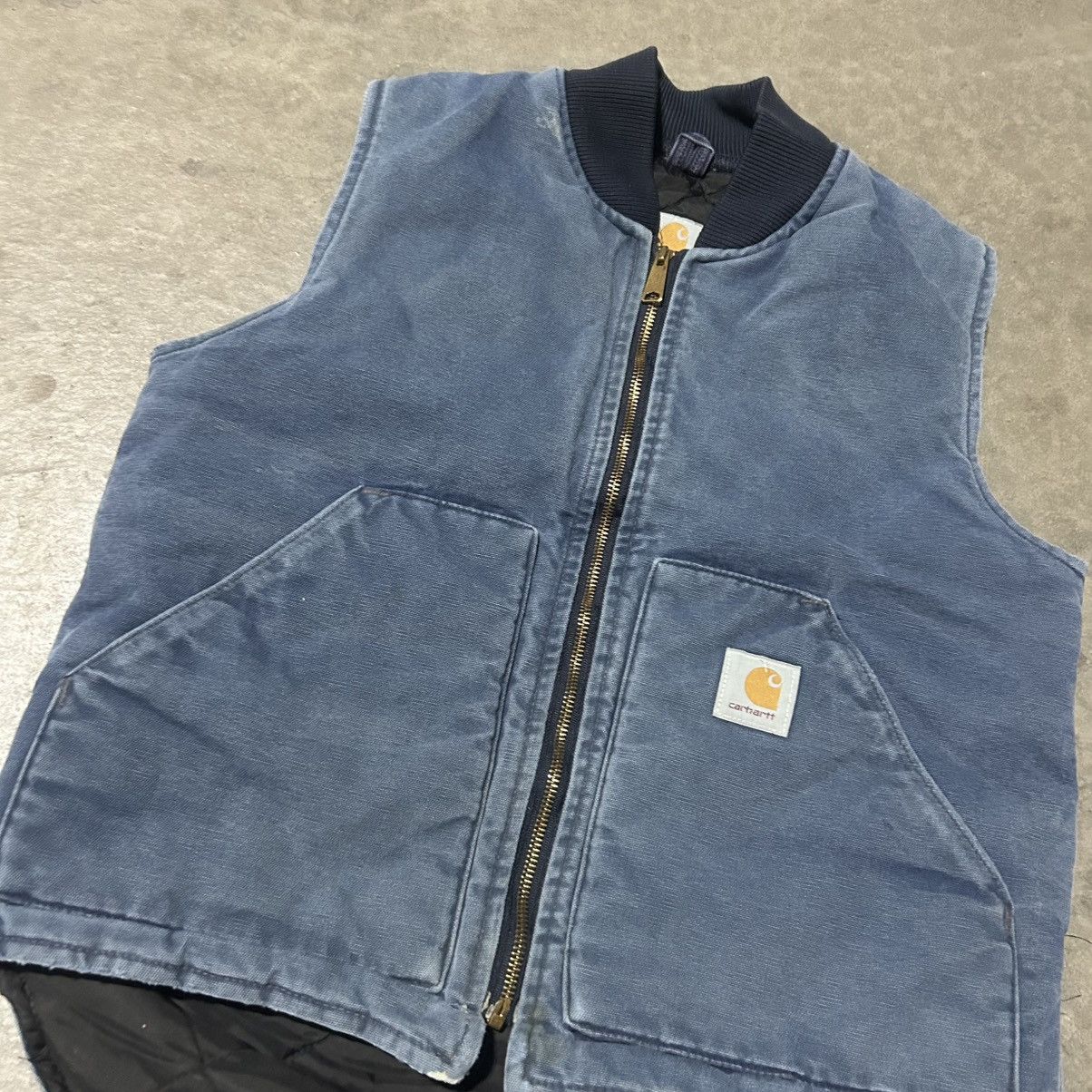 Carhartt 90s Carhartt rare blue vest sz medium Size US M / EU 48-50 / 2 - 5 Thumbnail