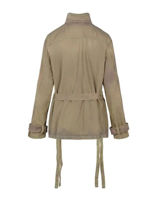 Off-White o1y1125 Denim Jacket in Light Brown Size S / US 4 / IT 40 - 2 Thumbnail