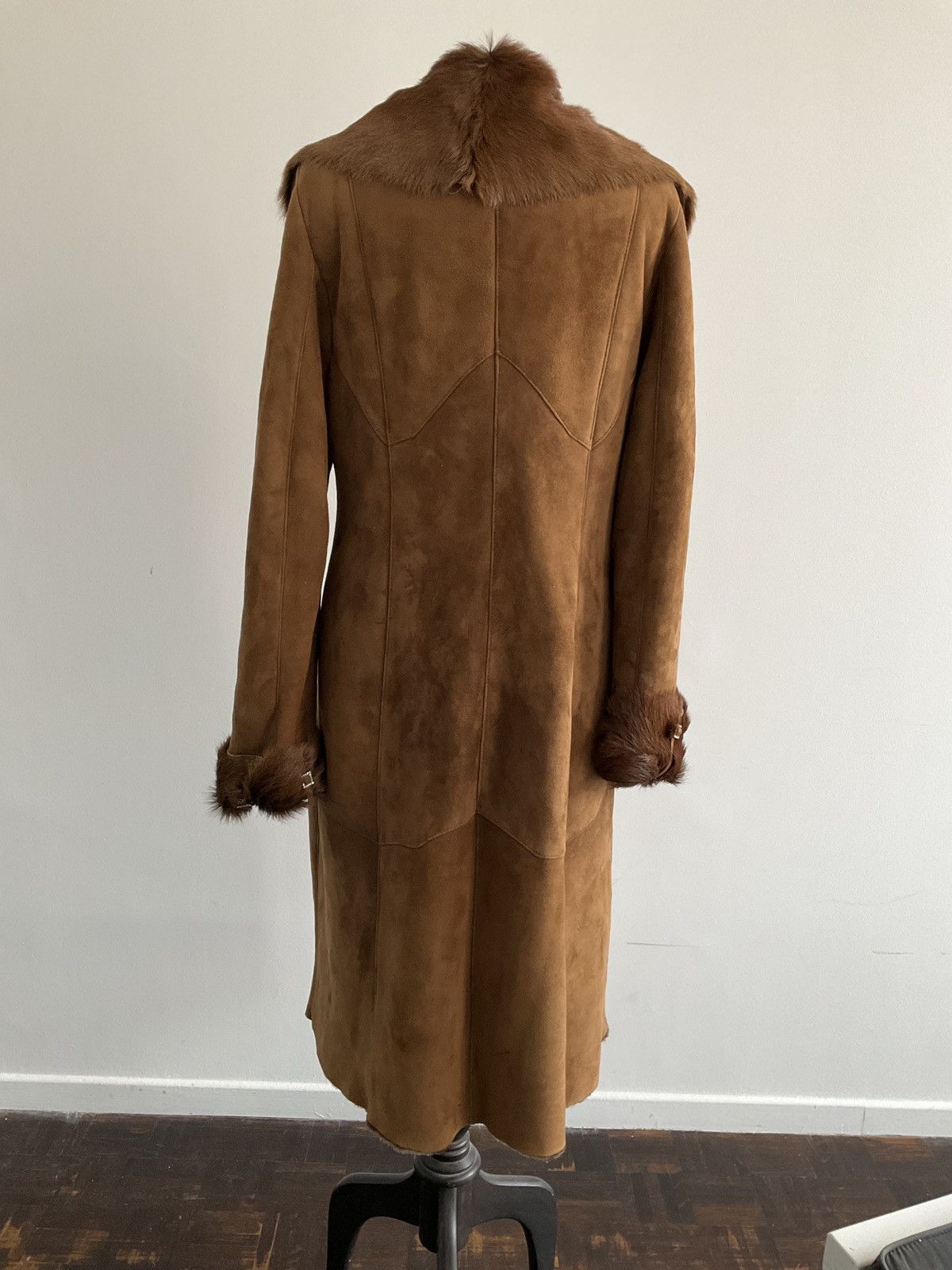 Vintage Vintage suede coat Size XL / US 12-14 / IT 48-50 - 2 Thumbnail
