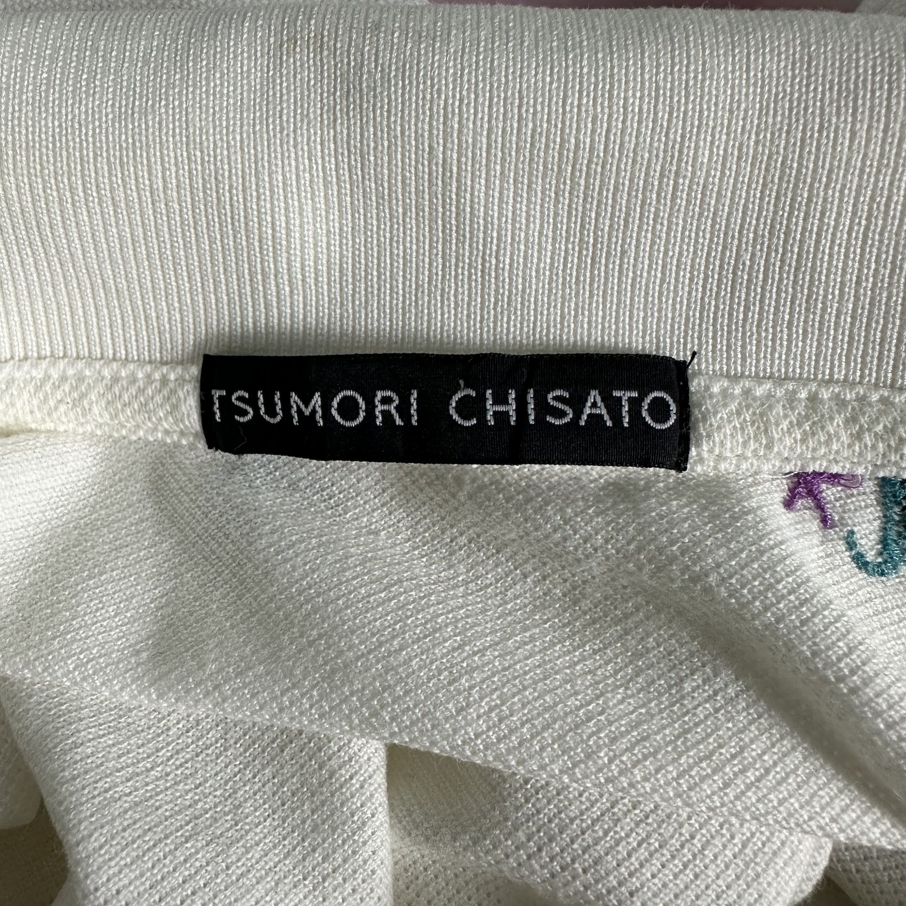 Tsumori Chisato 🔥RARE🔥Vintage Tsumori Chisato Issey Miyake OVP Polo Shirt Size US M / EU 48-50 / 2 - 4 Thumbnail