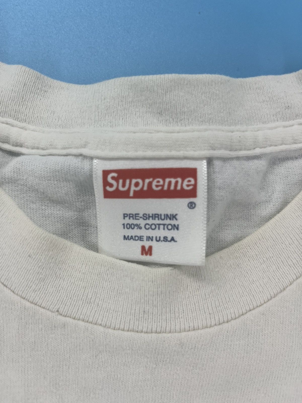 Supreme Supreme 2001 Joe Louis Tee White Sz Medium Size US M / EU 48-50 / 2 - 3 Thumbnail