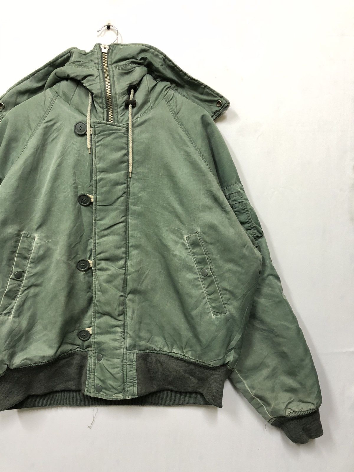 Other 80s BOMBER JACKET FULL HOODIE WINTER Size US XL / EU 56 / 4 - 9 Thumbnail