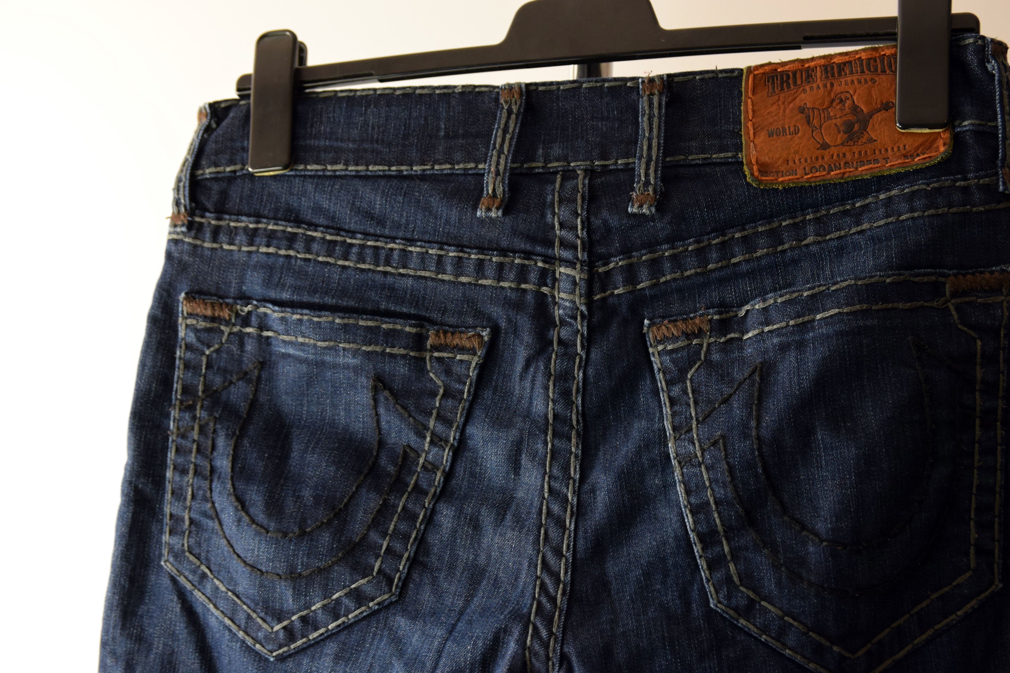 True Religion Vintage True Religion jeans Logan Super T Denim Pants Size US 32 / EU 48 - 13 Thumbnail