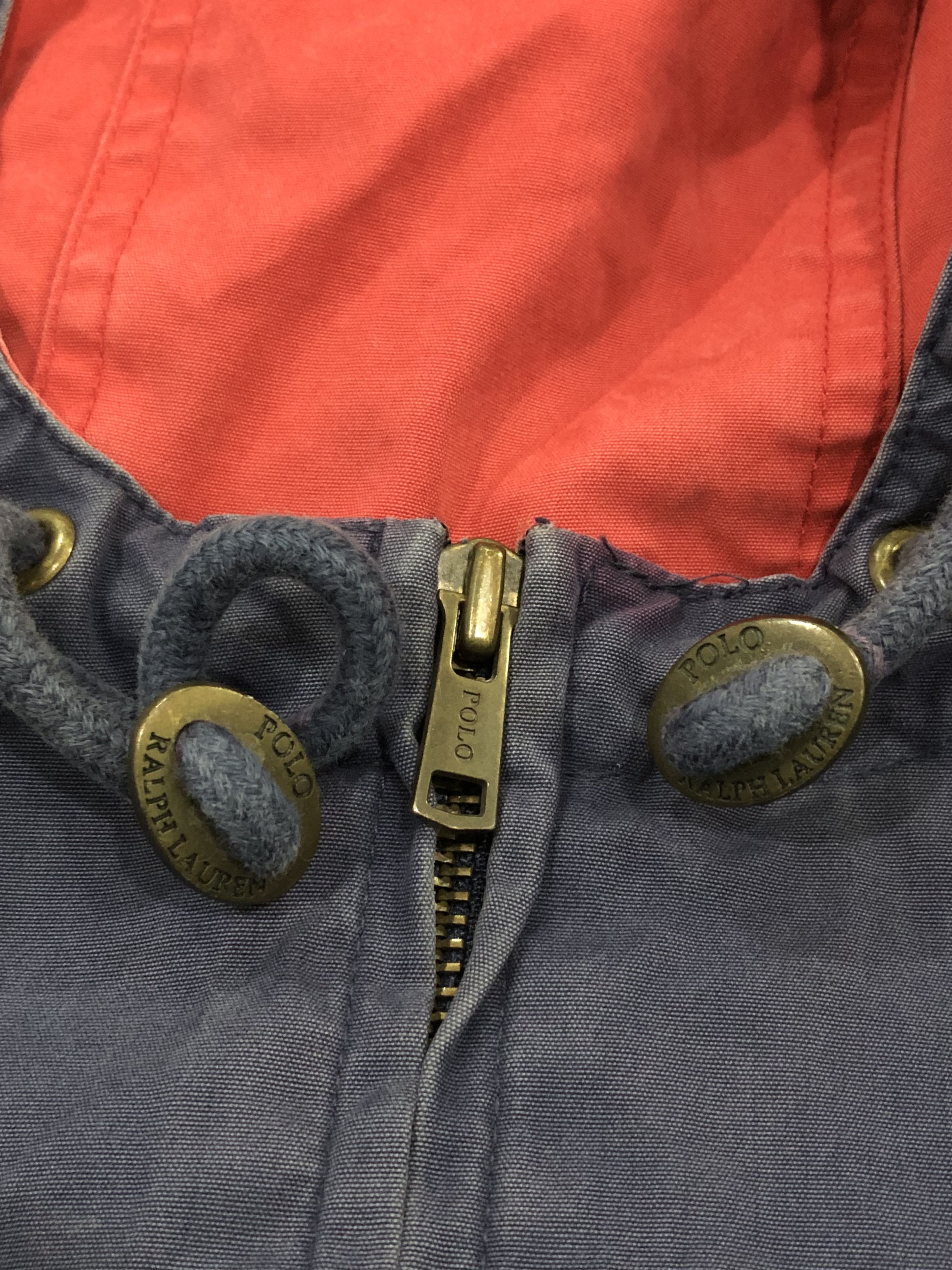 Designer × Polo Ralph Lauren × Vintage Vintage Polo Ralph Lauren Half Zip Pullover Hoodie Size US M / EU 48-50 / 2 - 9 Thumbnail