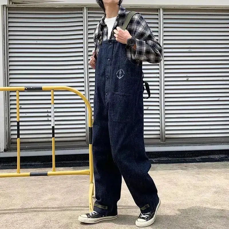 Japanese Brand Y2k Bib Jeans Size US 32 / EU 48 - 3 Thumbnail