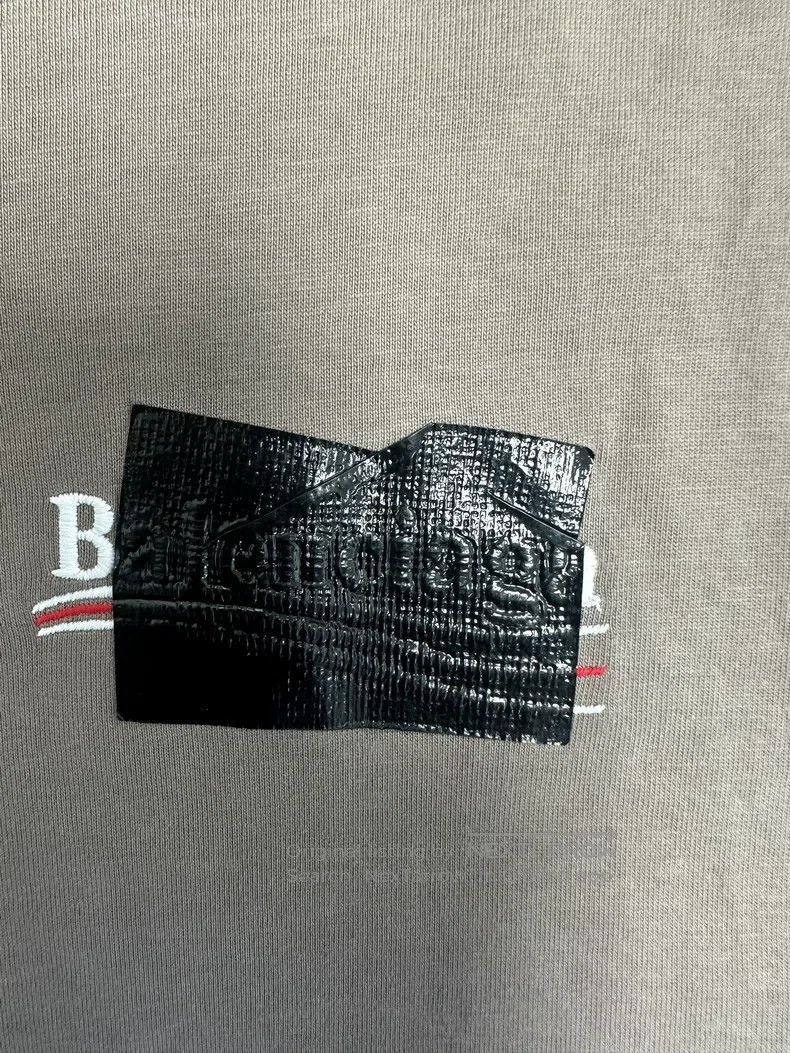 Balenciaga Balenciaga Logo Letter Printed Short Sleeve Crewneck Top Size US M / EU 48-50 / 2 - 3 Thumbnail