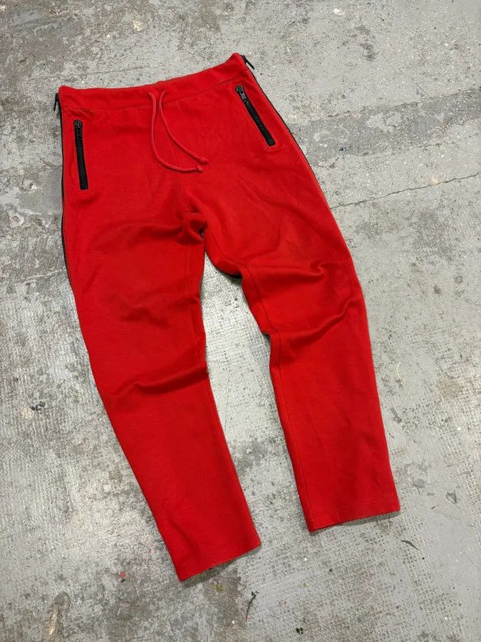 Designer × Dries Van Noten × Vintage Dries Van Noten Full Zip Demon Black & Red Sweatpants Size US 32 / EU 48 - 5 Thumbnail