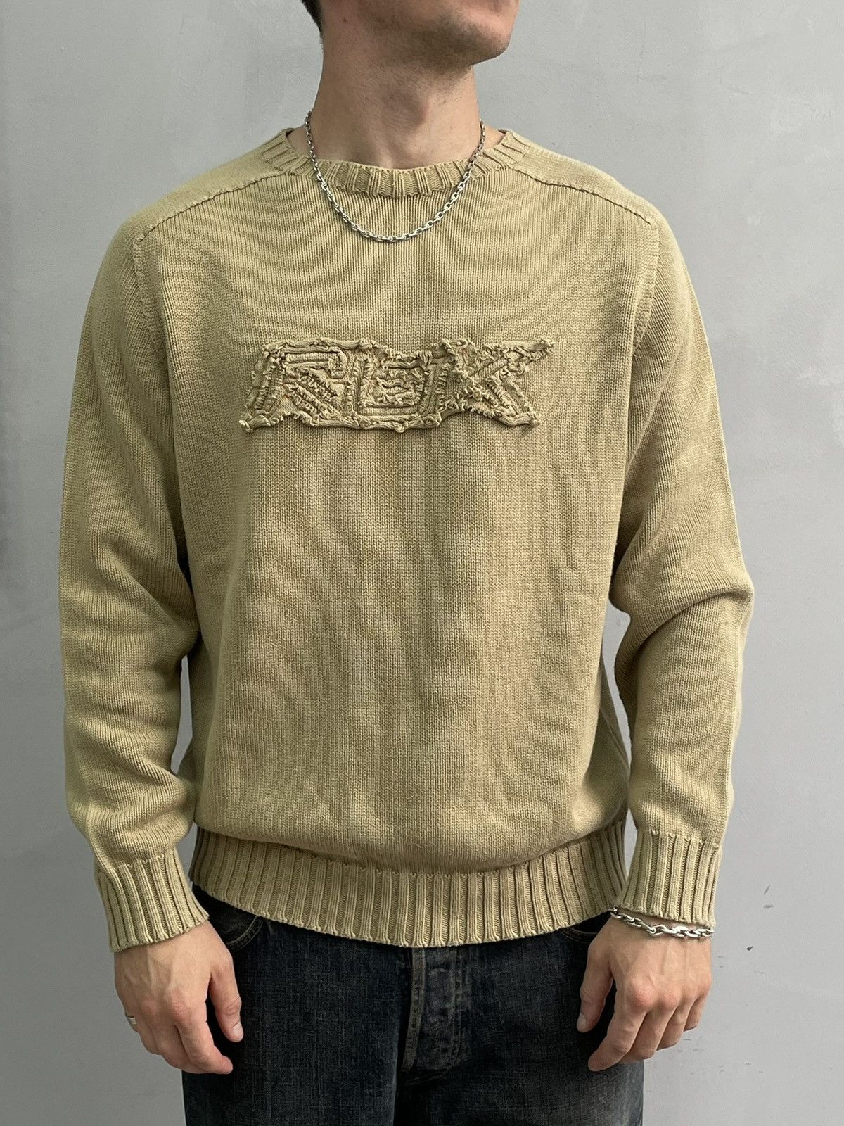 Reebok Retro reebok vinatge cotton big logo sweater Size US L / EU 52-54 / 3 - 1 Thumbnail