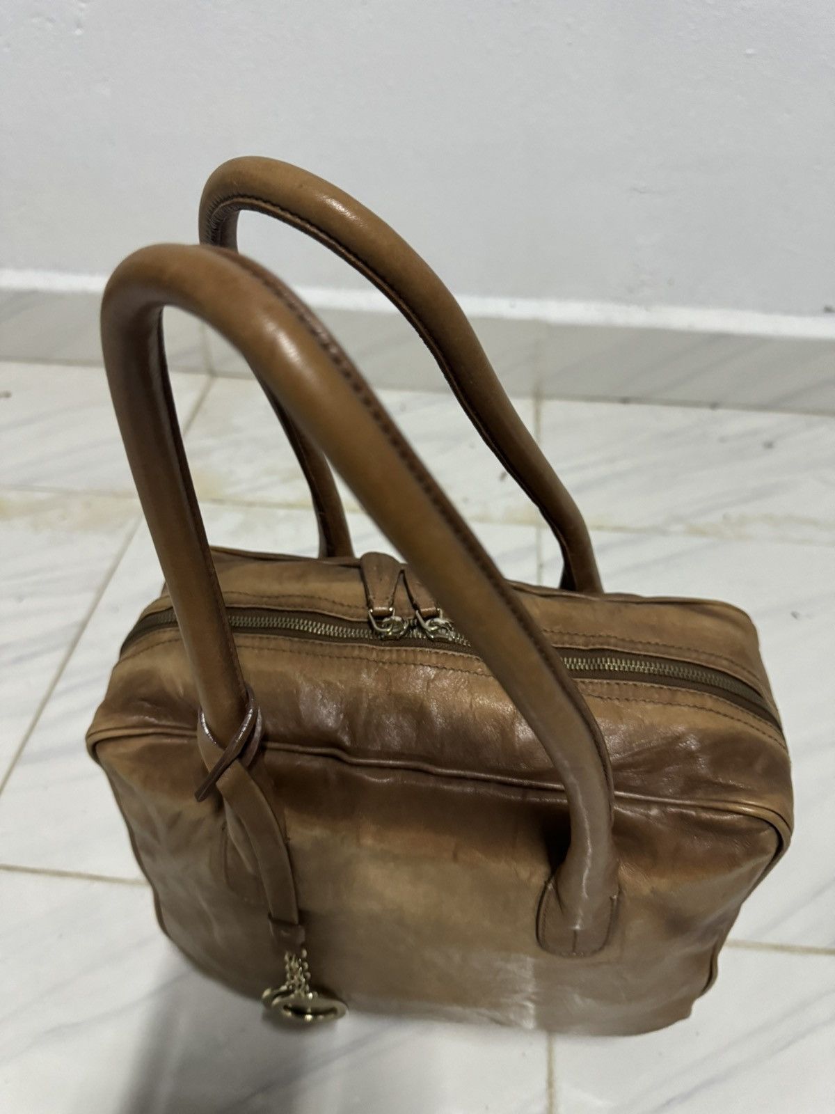 Armani Exchange × Leather ARMANI EXCHANGE SOFT LEATHER SHOULDER BAG Size ONE SIZE - 4 Thumbnail