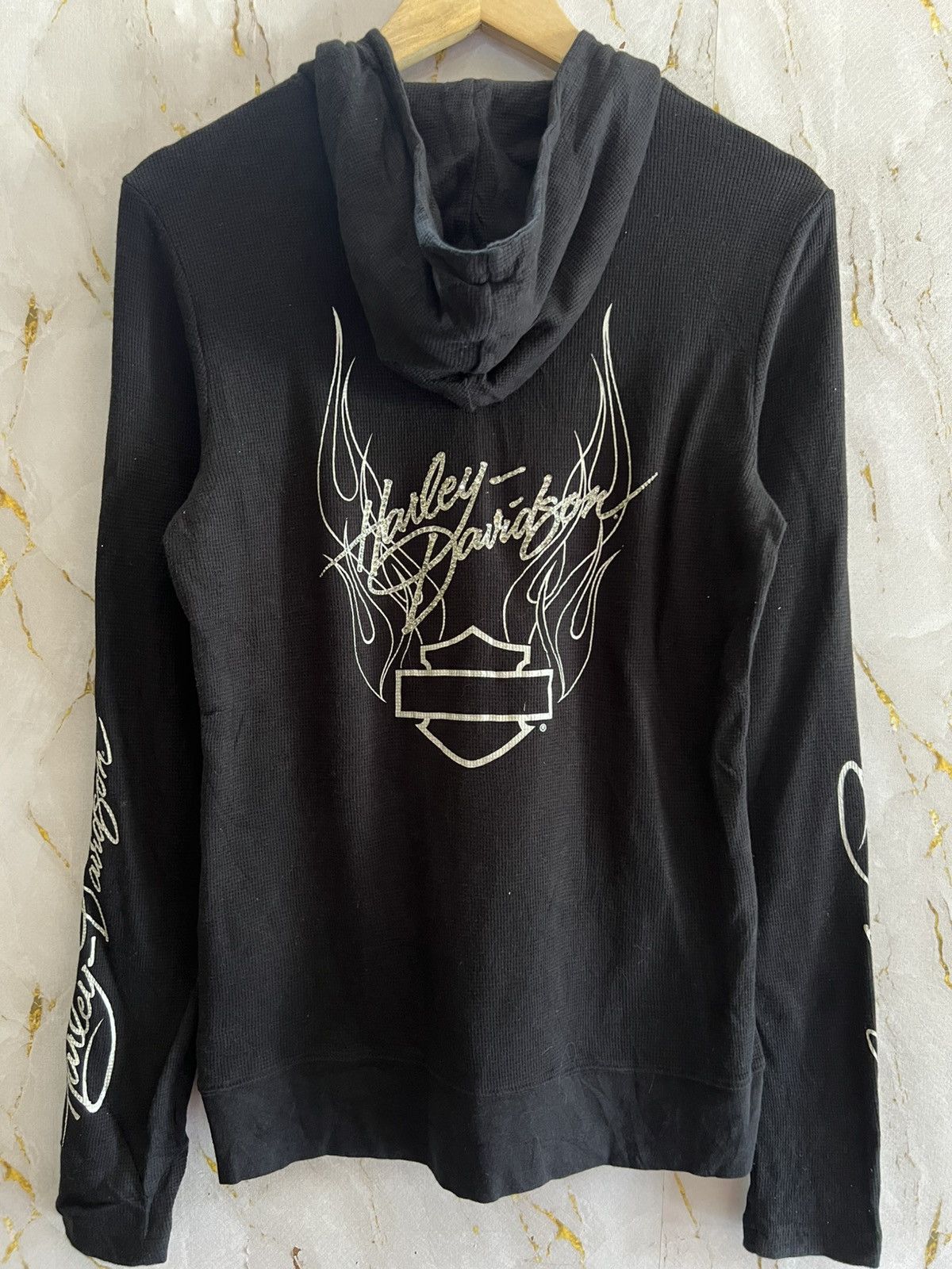 Harley Davidson 🔥 Harley Davidson Knitwear Hoodie – Streetwear Classic Size US S / EU 44-46 / 1 - 2 Thumbnail
