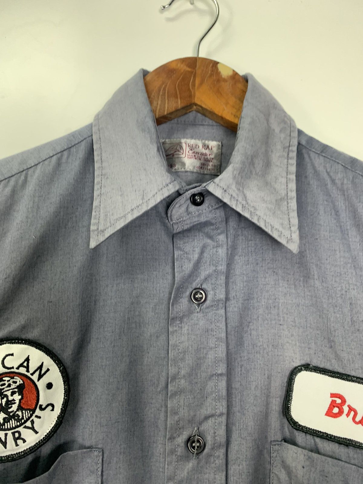 Japanese Brand × Vintage Vintage oil can henry’s button up Size US XXS / EU 40 - 4 Thumbnail