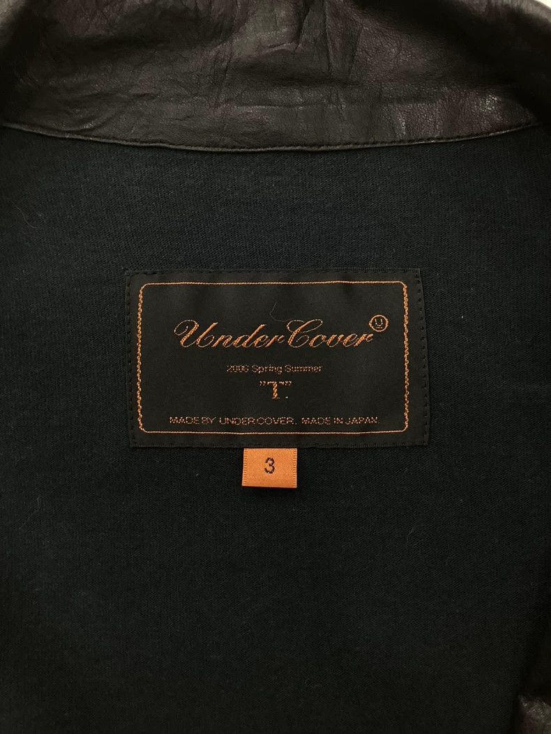 Undercover UNDERCOVER2006 SS "T" Klaus Rider Jacket T Collection Lambs Size US L / EU 52-54 / 3 - 3 Thumbnail
