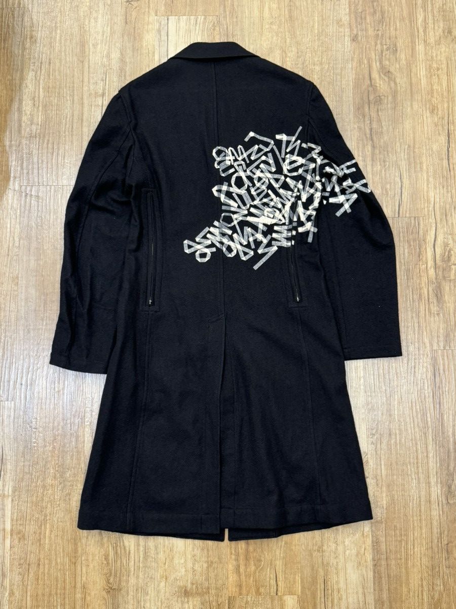 image of Yohji Yamamoto Pour Homme Aw15 Coat in Black, Men's (Size Medium)