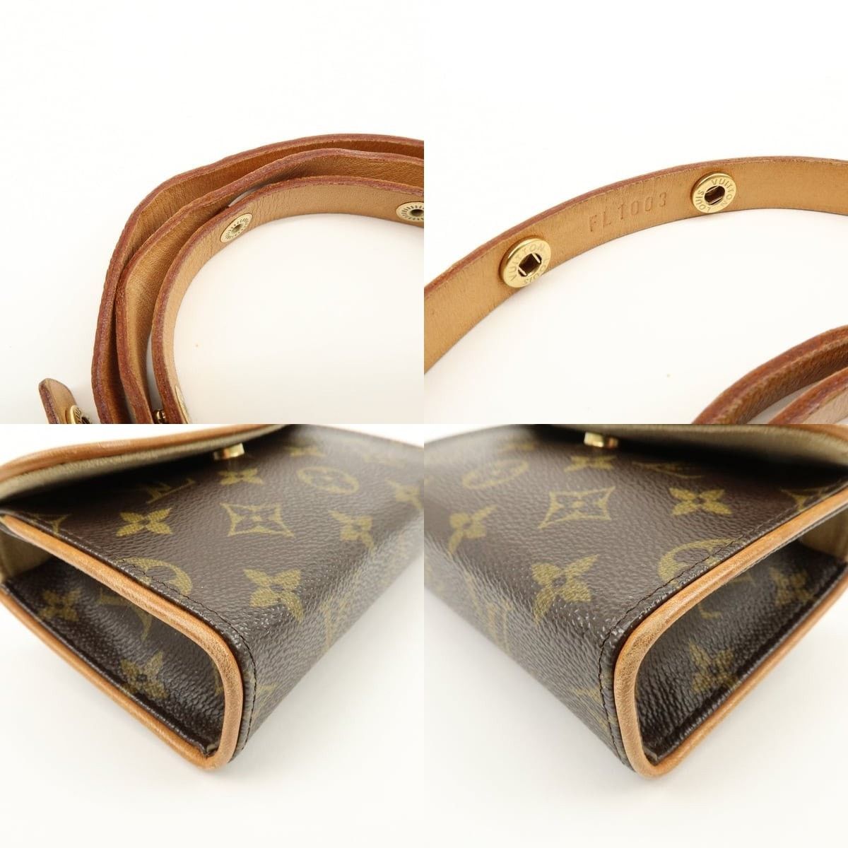 Louis Vuitton Louis Vuitton Monogram Pochette Florentine Belt Bag Size ONE SIZE - 4 Thumbnail