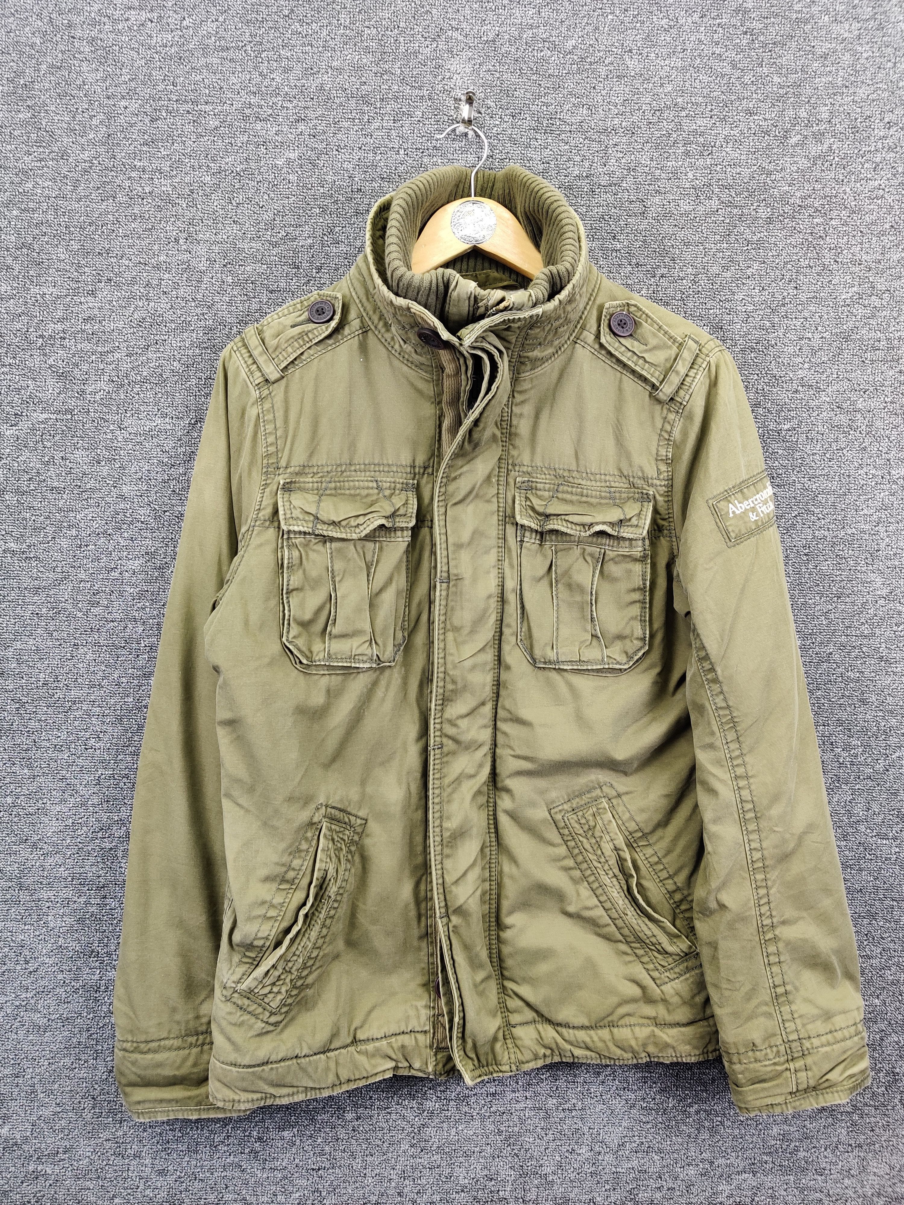 Vintage Abercrombie & Fitch Sentinel Military Jacket