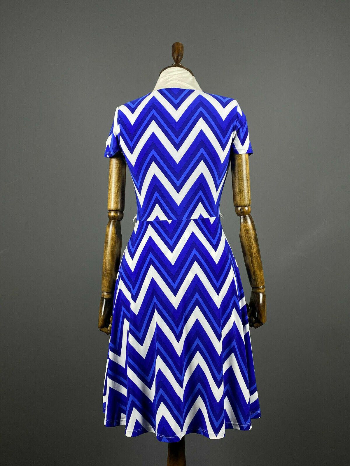 Lauren Ralph Lauren Ladies Lauren Ralph Lauren Blue Stripe A-Line Dress Size XS Size XS / US 0-2 / IT 36-38 - 5 Thumbnail