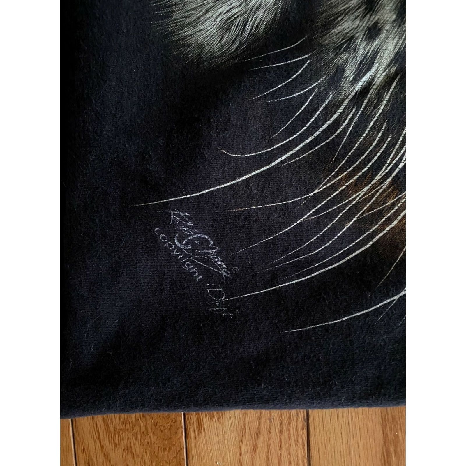Gloverall Rock Chang Shirt Mens S Black Lion Tiger All Over Print Size US S / EU 44-46 / 1 - 3 Thumbnail