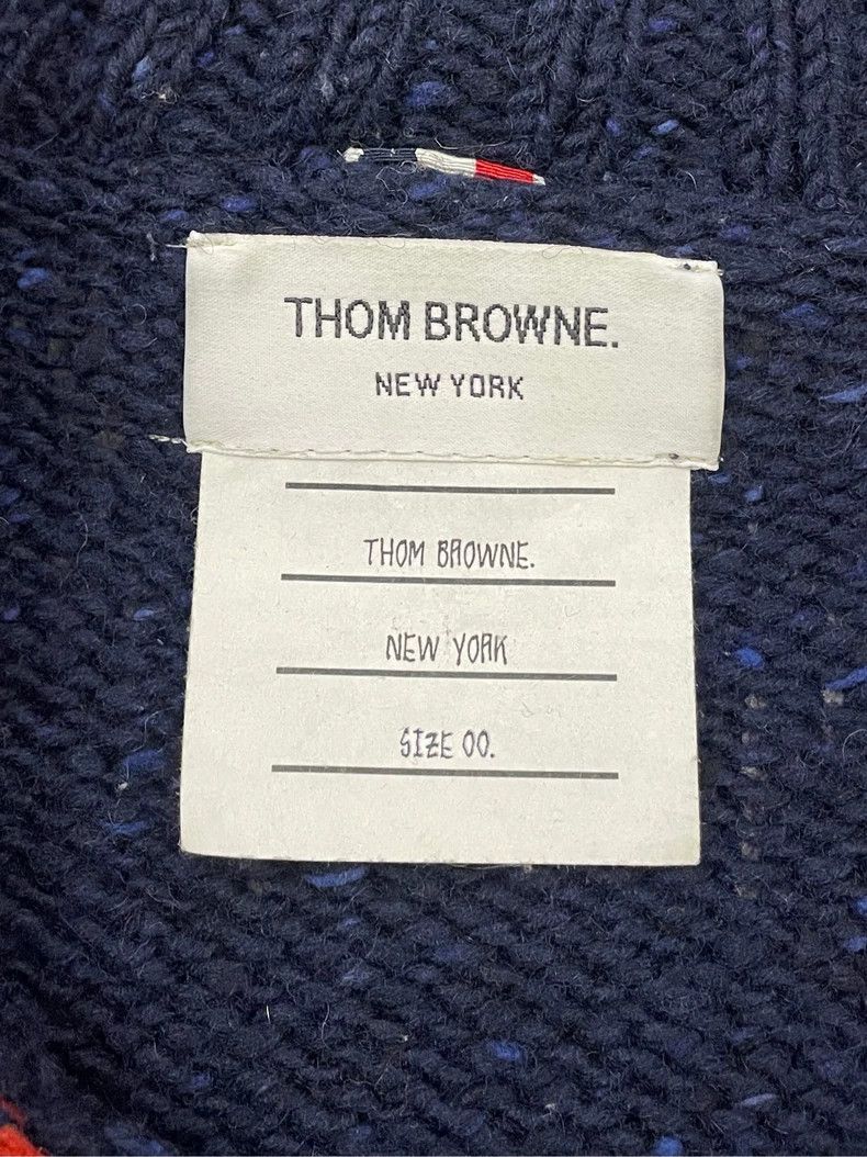 Thom Browne Thom browne Size 00 Tibetan blue striped lapel four-stripe Size US XXS / EU 40 - 5 Thumbnail
