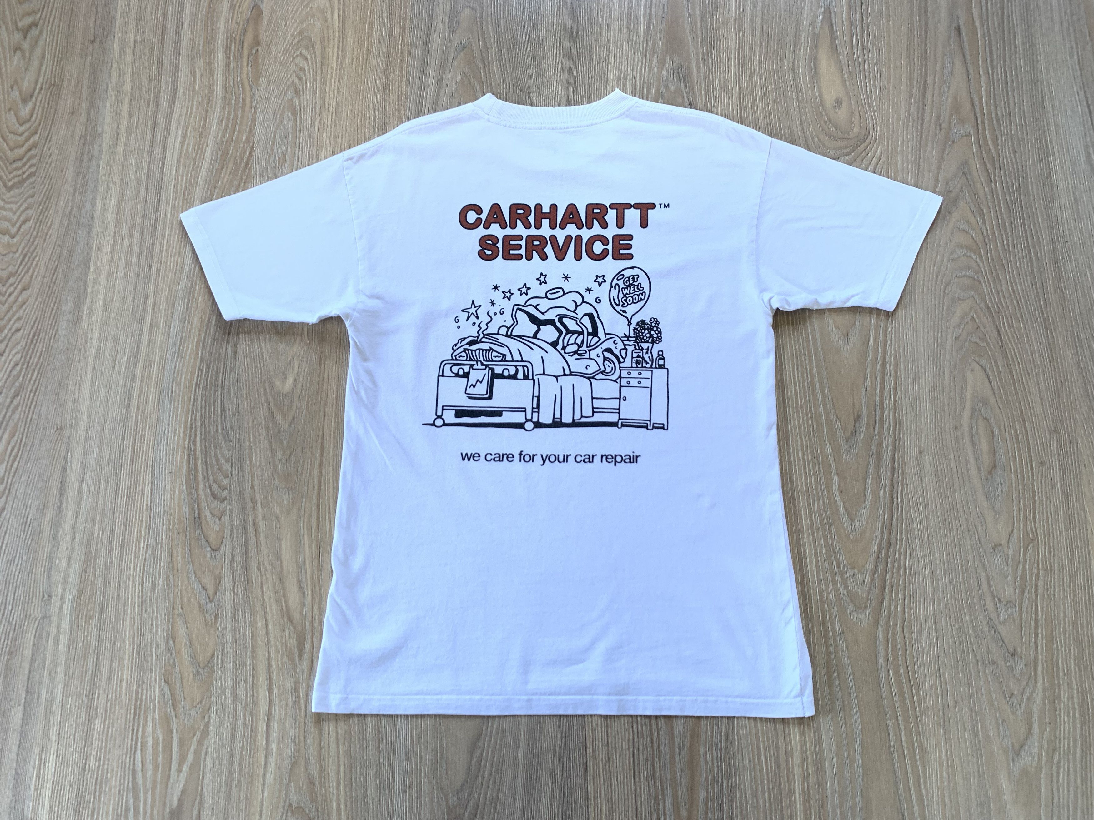 Carhartt × Vintage Vintage Carhartt Service Printed T-Shirt Size US M / EU 48-50 / 2 - 3 Thumbnail