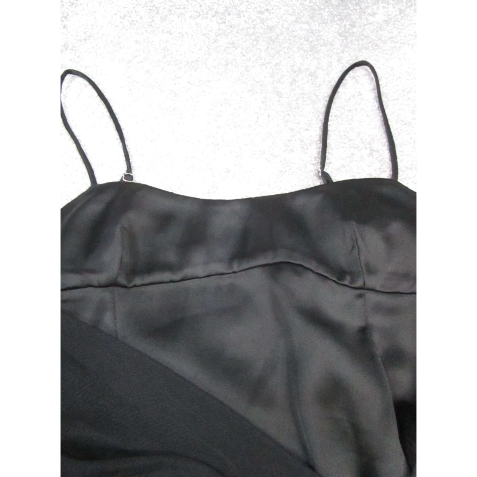 Zara Zara Dress Womens Medium Black Wrap Bodycon Dress Size M / US 6-8 / IT 42-44 - 2 Thumbnail