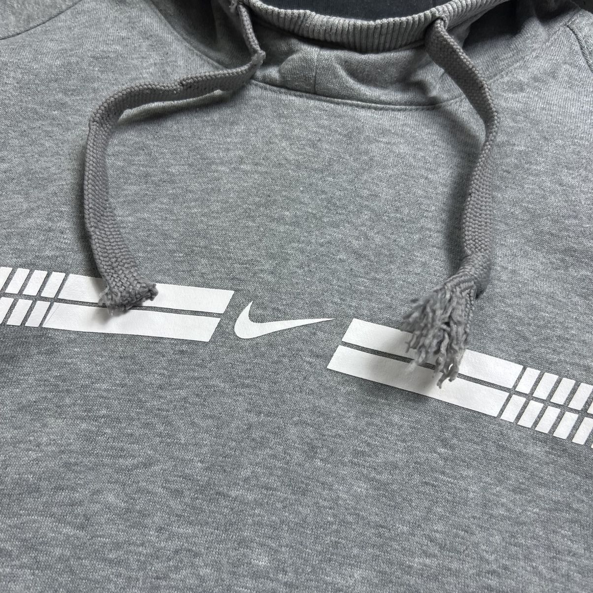 Nike 00s NIKE CENTRAL SWOOSH VINTAGE Y2K OVERSIZED HOODIE Size US M / EU 48-50 / 2 - 4 Thumbnail