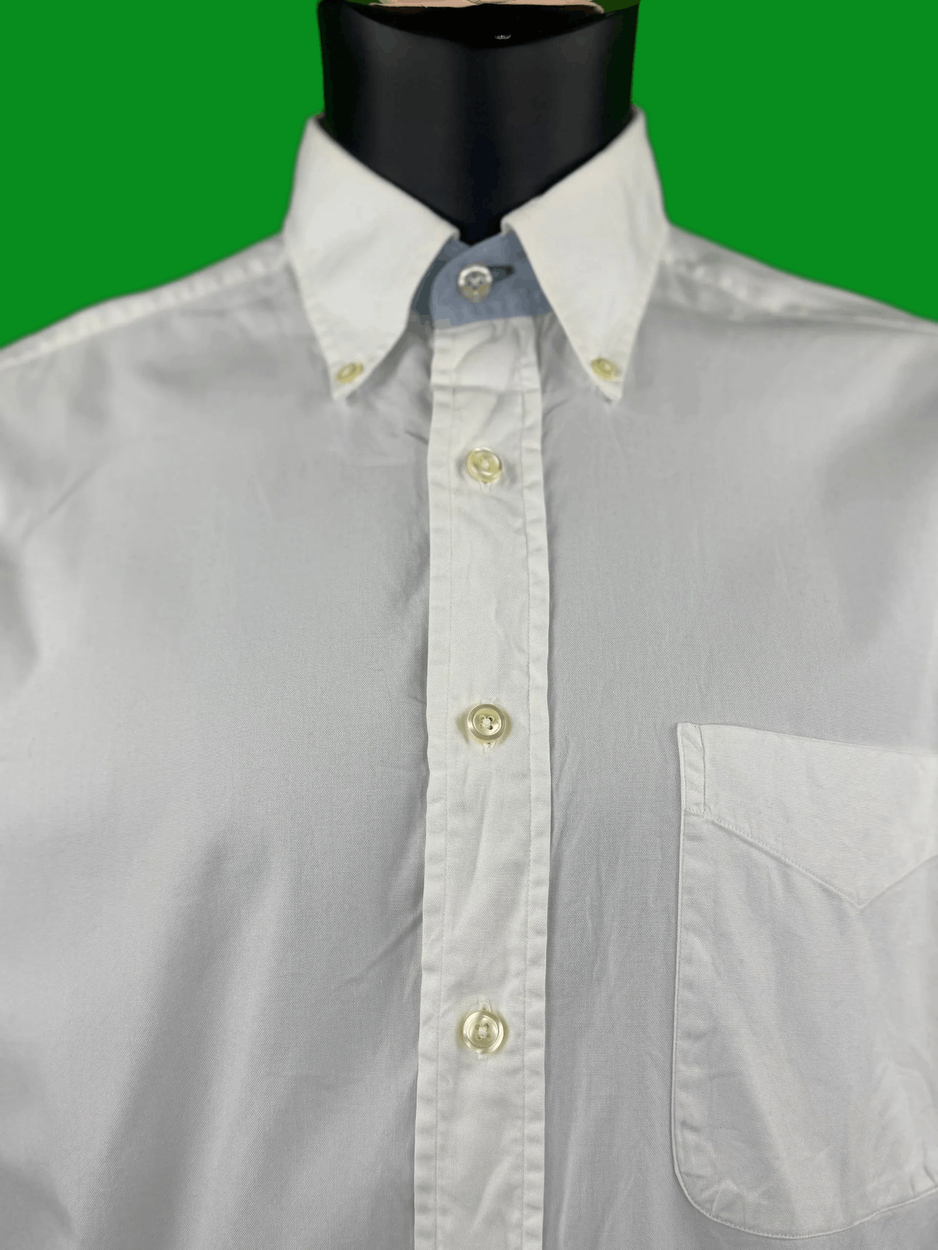 Tommy Hilfiger VTG Tommy Hilfiger White Oxford Long-Sleeve Shirt Size US M / EU 48-50 / 2 - 3 Thumbnail