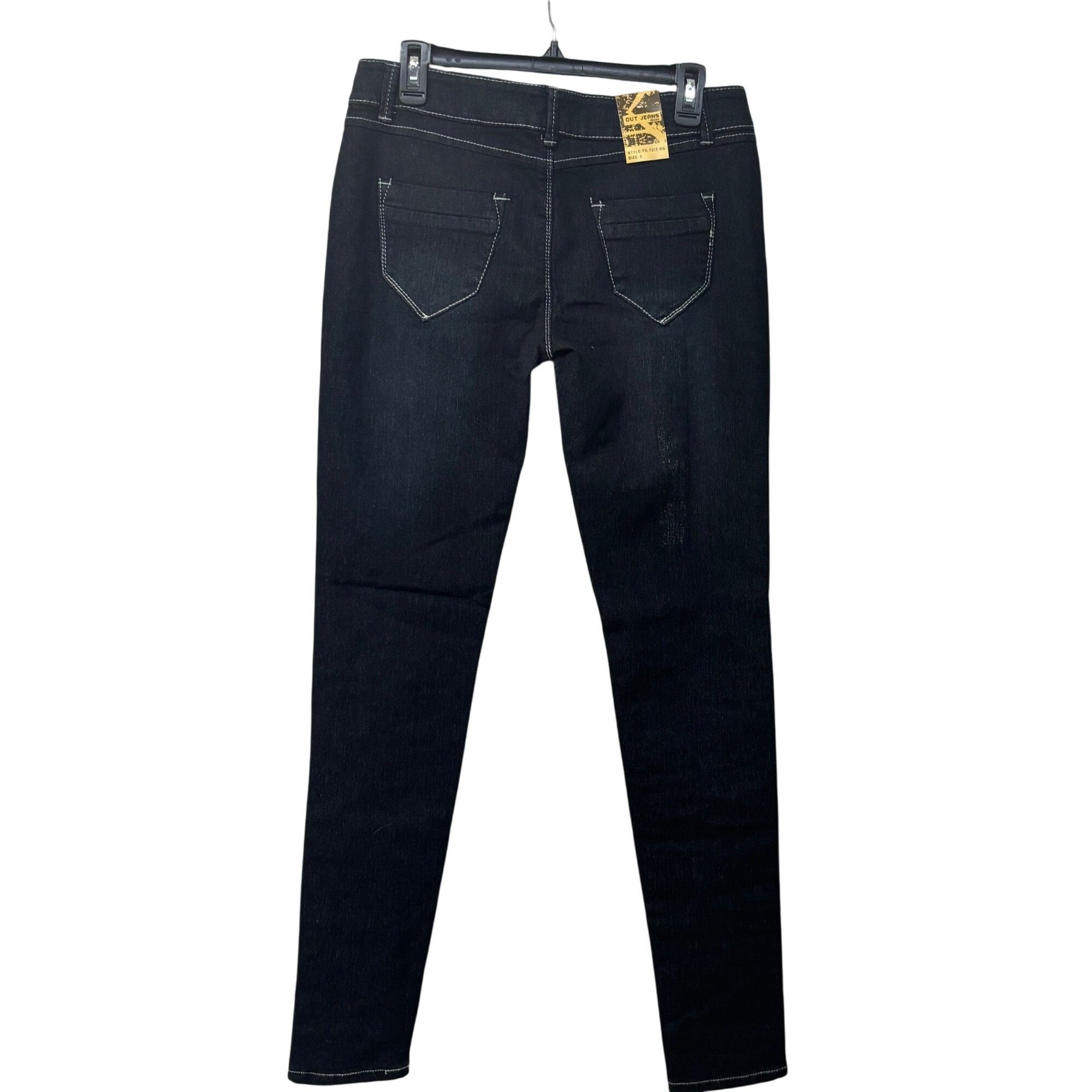Other Out Jeans Women’s Dark Wash Stretch Skinny Jeans (Jeggings), Size 30" / US 8 / IT 44 - 13 Thumbnail