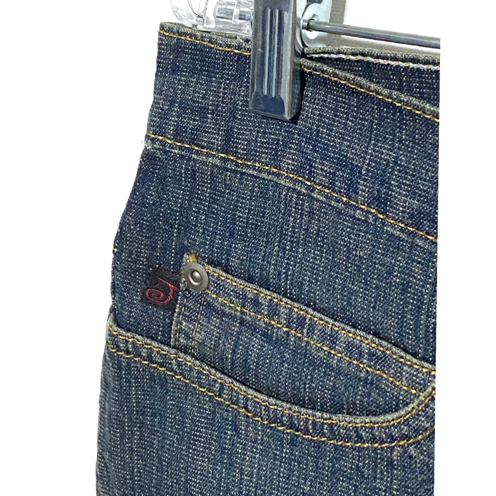 Denime VTG Jalate Denim Mini Skirt Juniors 3/4 Stretch Western Boho Cowgirl Skirt Short Women’s XS–XL? Not applicable Size 26" / US 2 / IT 38 - 4 Thumbnail