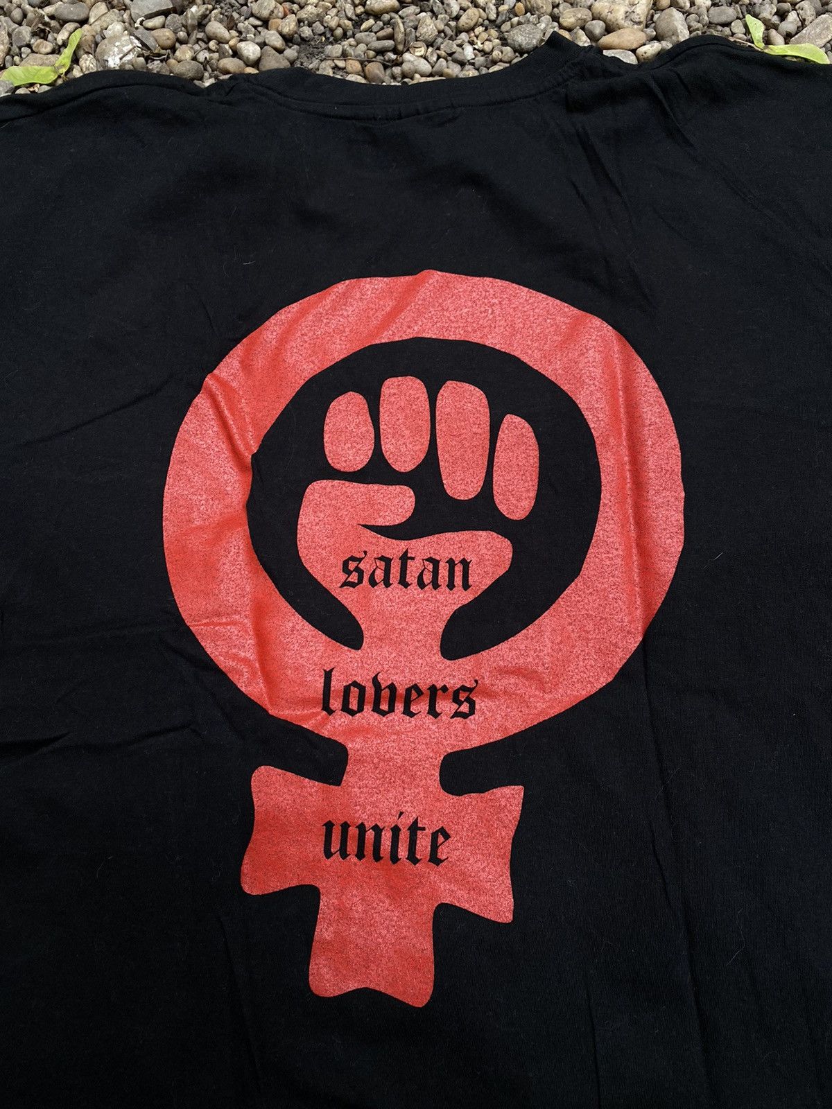 Band Tees × Vintage Vintage 90s Entombed Satan Lovers Unite Size US XL / EU 56 / 4 - 7 Thumbnail