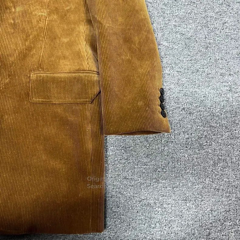 Saint Laurent Paris Saint Laurent Paris Corduroy coat Size XS / US 0-2 / IT 36-38 - 4 Thumbnail